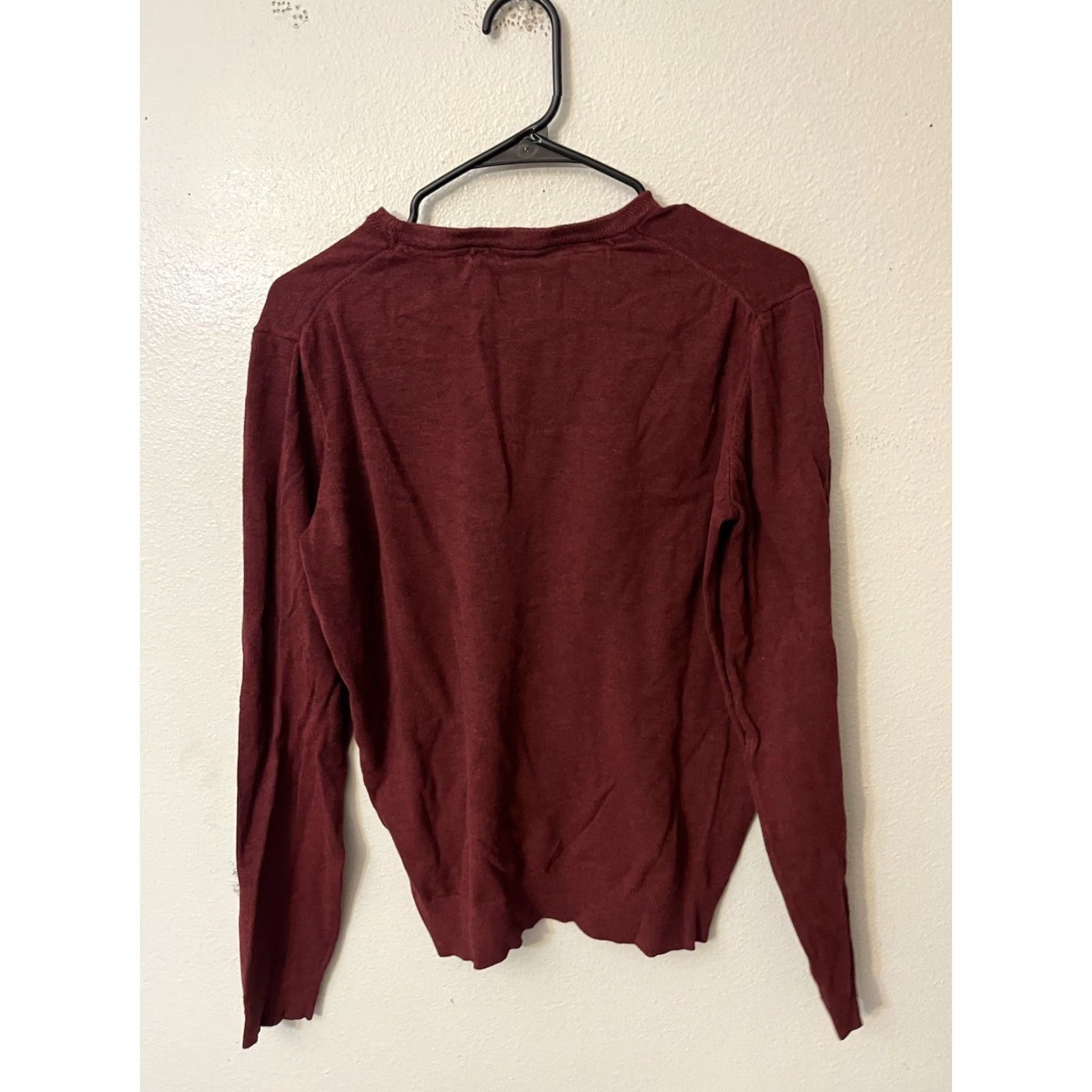 Buffalo David Bitton Buffalo Jeans Sweater Mens Medium Red Knit Long Sleeve Pullover Crew Neck Size US M / EU 48-50 / 2 - 2 Thumbnail