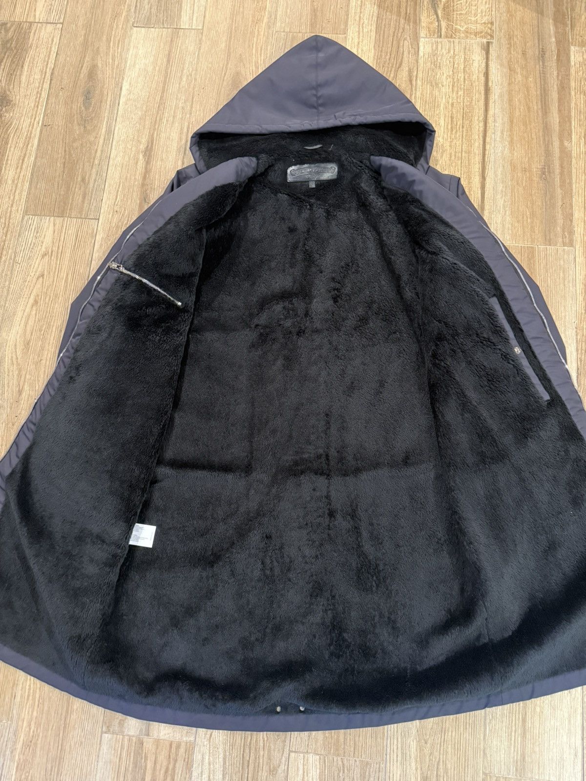 Chrome Hearts Chrome Hearts Leather Patch Fur Lined Trench Coat Size US S / EU 44-46 / 1 - 4 Thumbnail