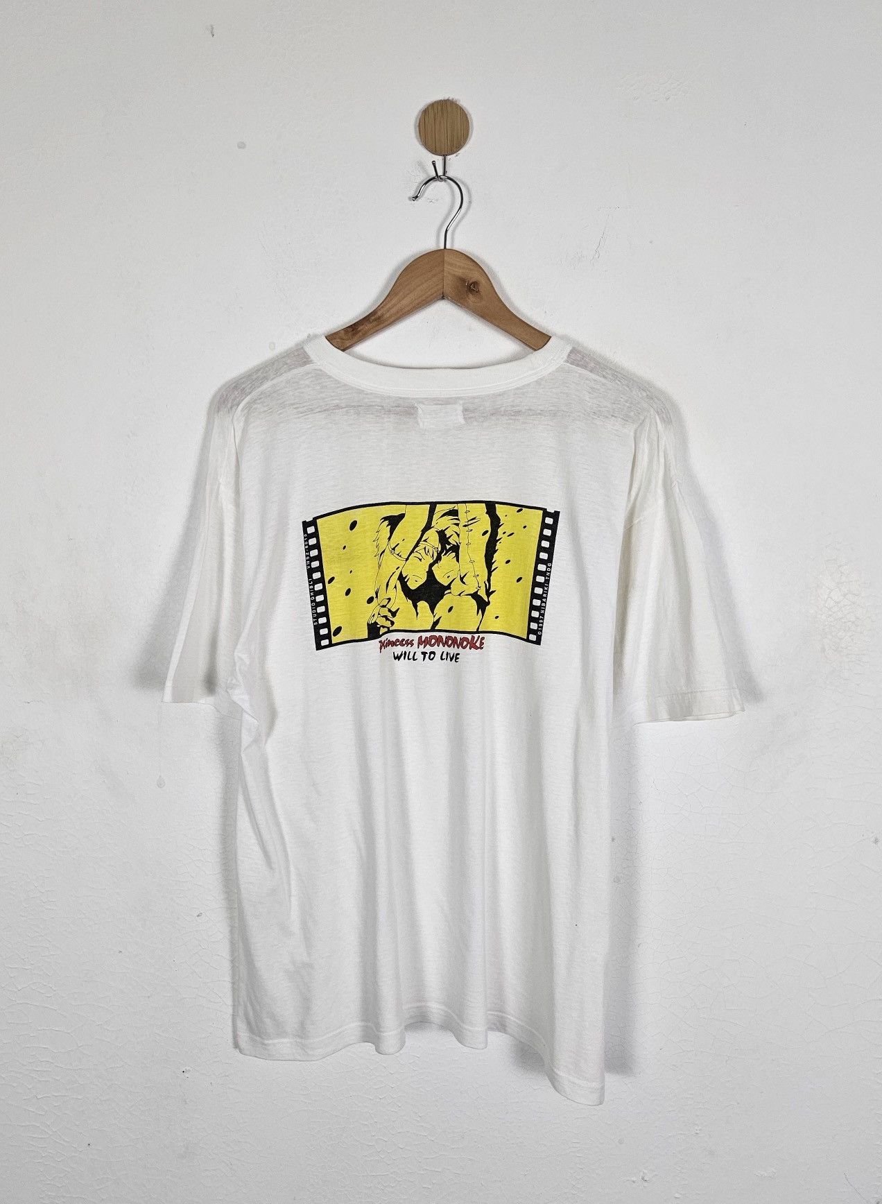 Anime Vintage Princess Mononoke Anime Movie shirt 90s Size US L / EU 52-54 / 3 - 1 Thumbnail