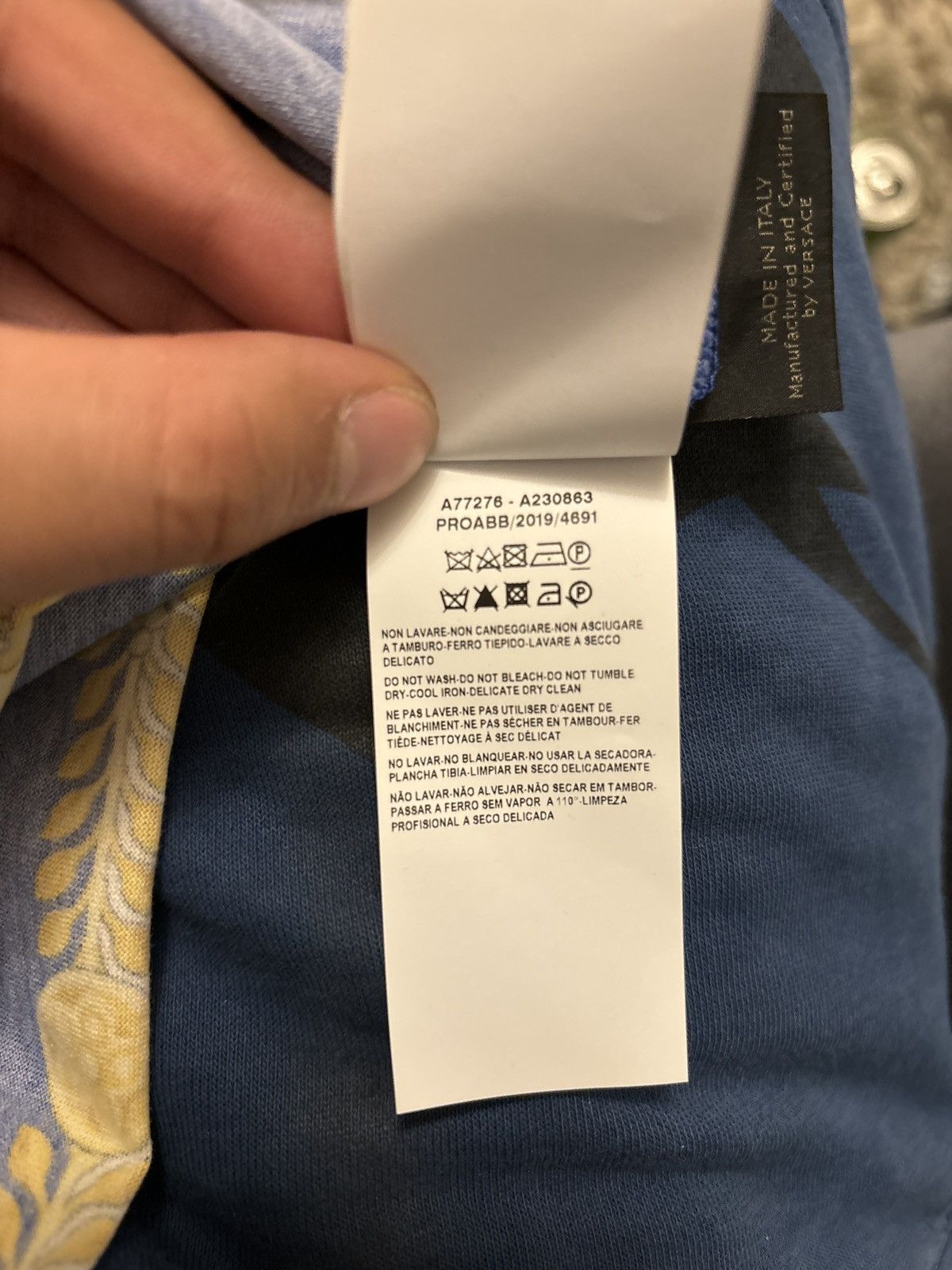 Versace Versace t shirt Size US S / EU 44-46 / 1 - 5 Thumbnail