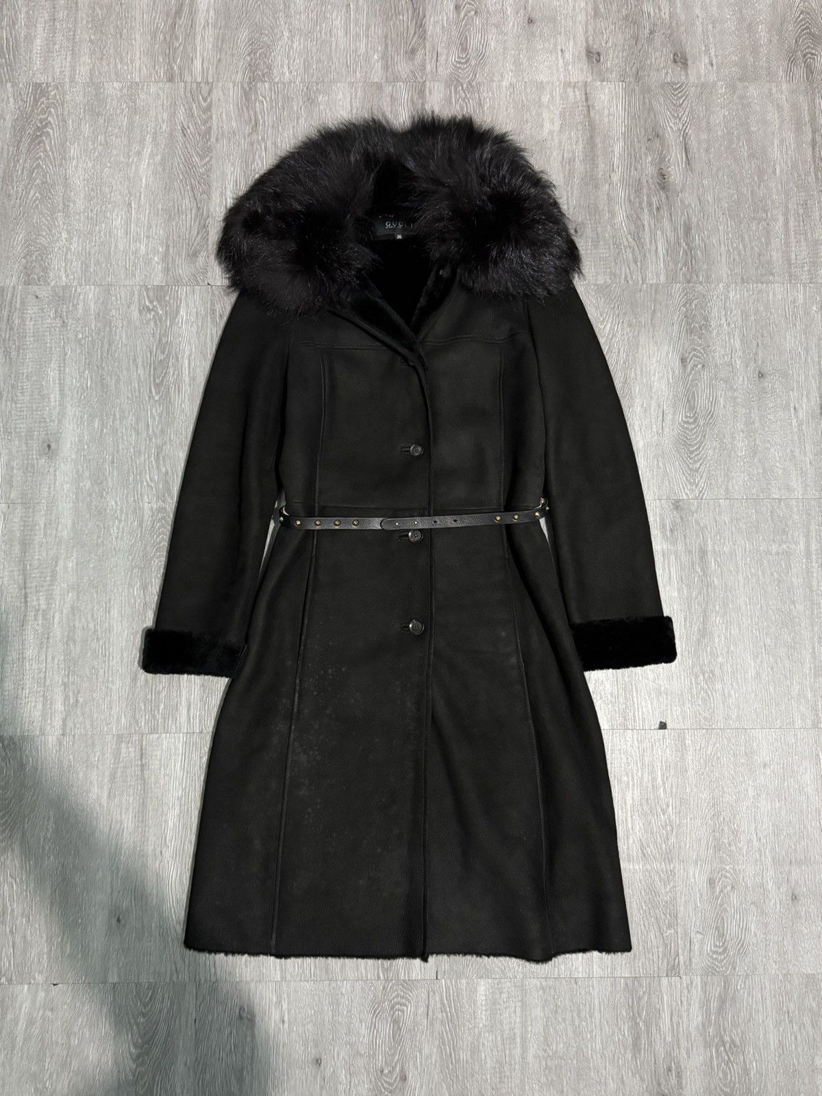 Gucci Gucci - Tom ford - Lambskin Sheepskin Leather Fur Jacket Size XS / US 0-2 / IT 36-38 - 1 Thumbnail
