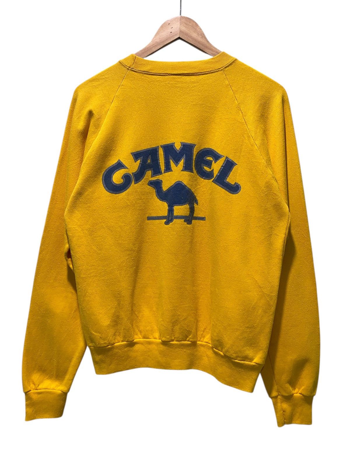 Rare Vintage 80s Team Lotus Honda Camel Sweatshirt Big Logo