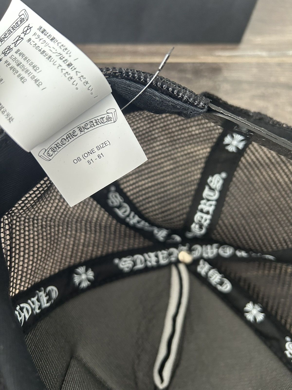 Chrome Hearts Chrome Hearts NYC Trucker Hat Size ONE SIZE - 4 Thumbnail