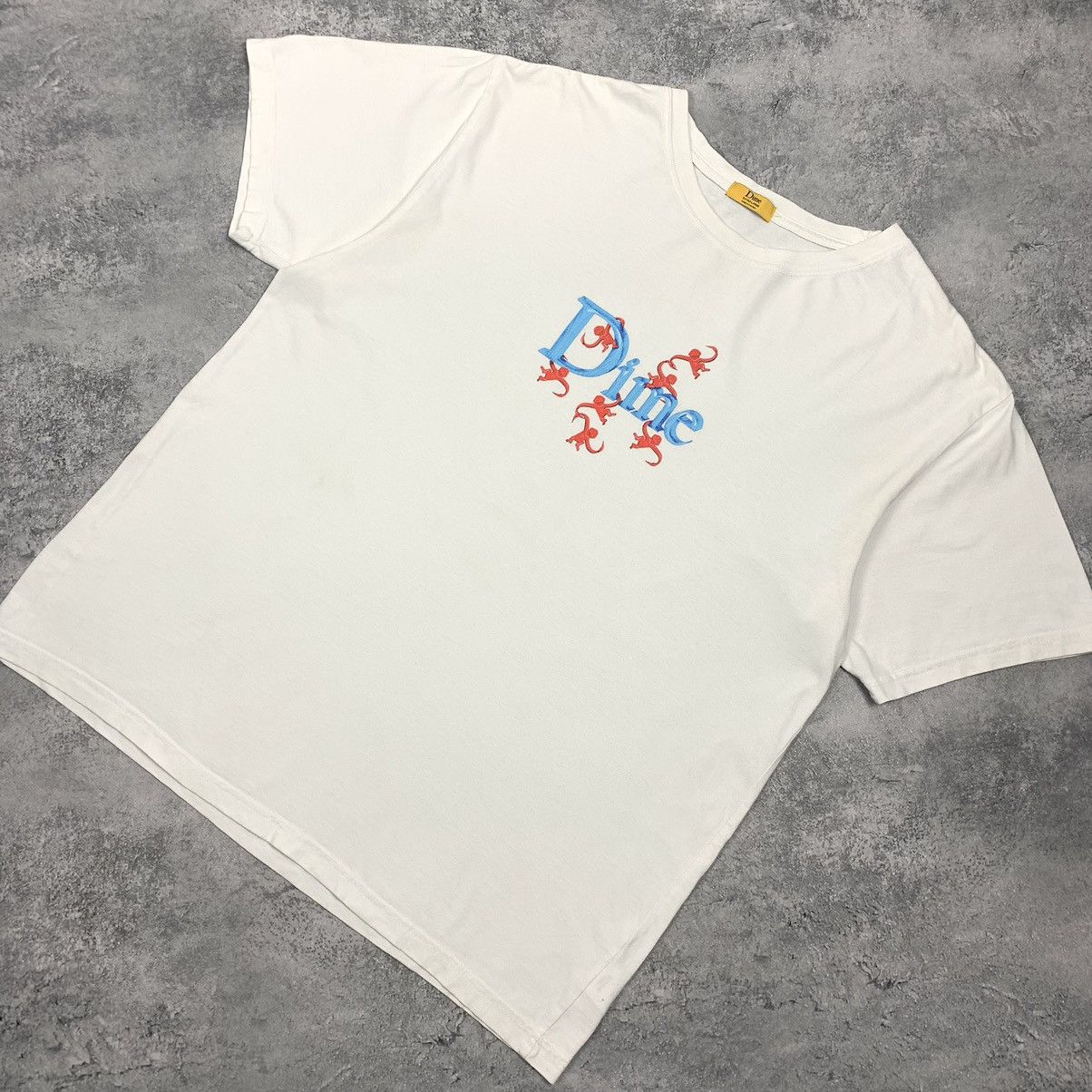 Dime Men’s Dime T-Shirt Big Logo Size XL White Short Sleeve Size US XL / EU 56 / 4 - 1 Thumbnail