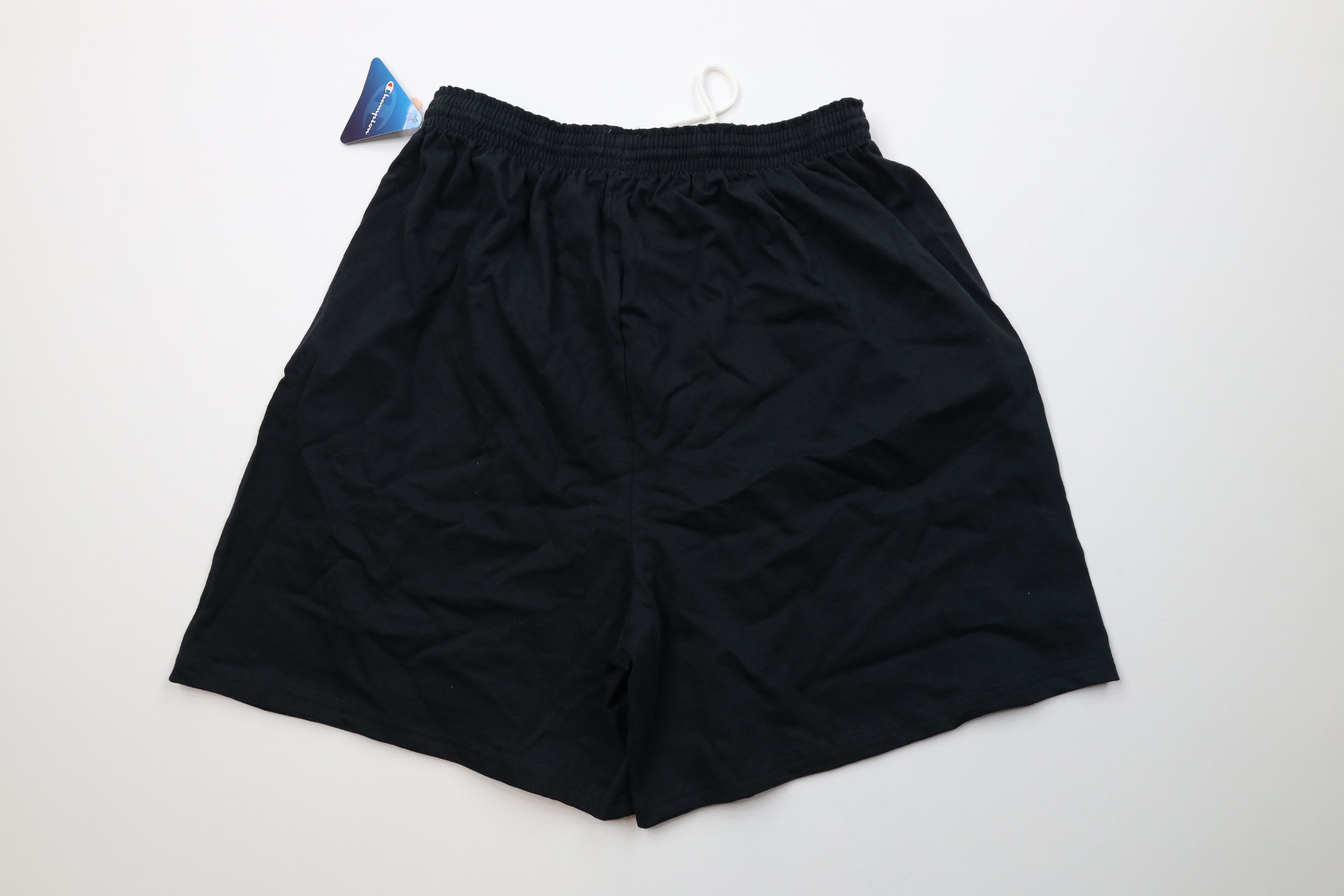 Champion Deadstock Vintage Y2K Champion Above Knee Shorts Black Size US 36 / EU 52 - 8 Thumbnail