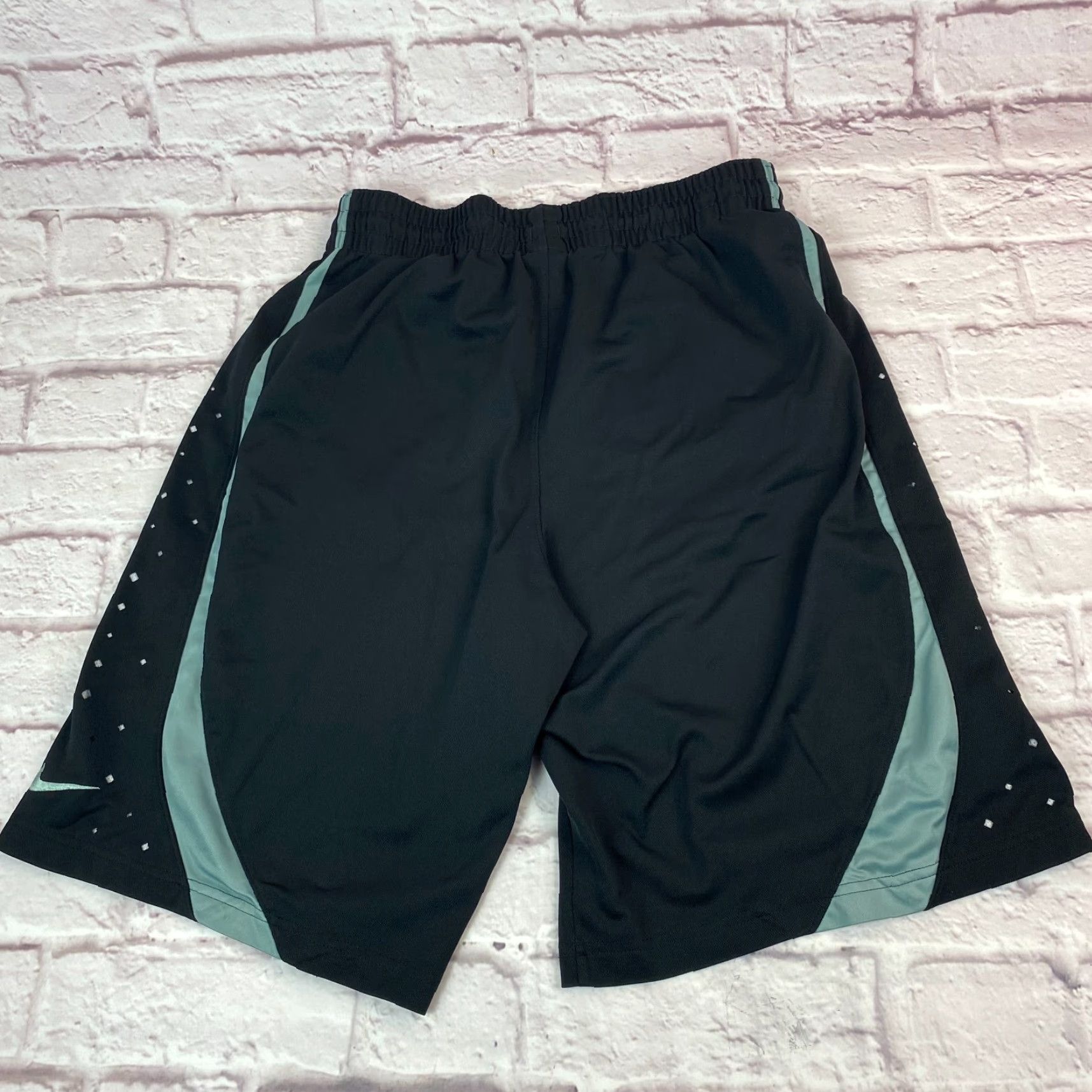 Nike Nike Lebron James Board Shorts Swim Trunks Mens Athletic Logo Drawstring Medium Blue Size US 31 - 4 Thumbnail
