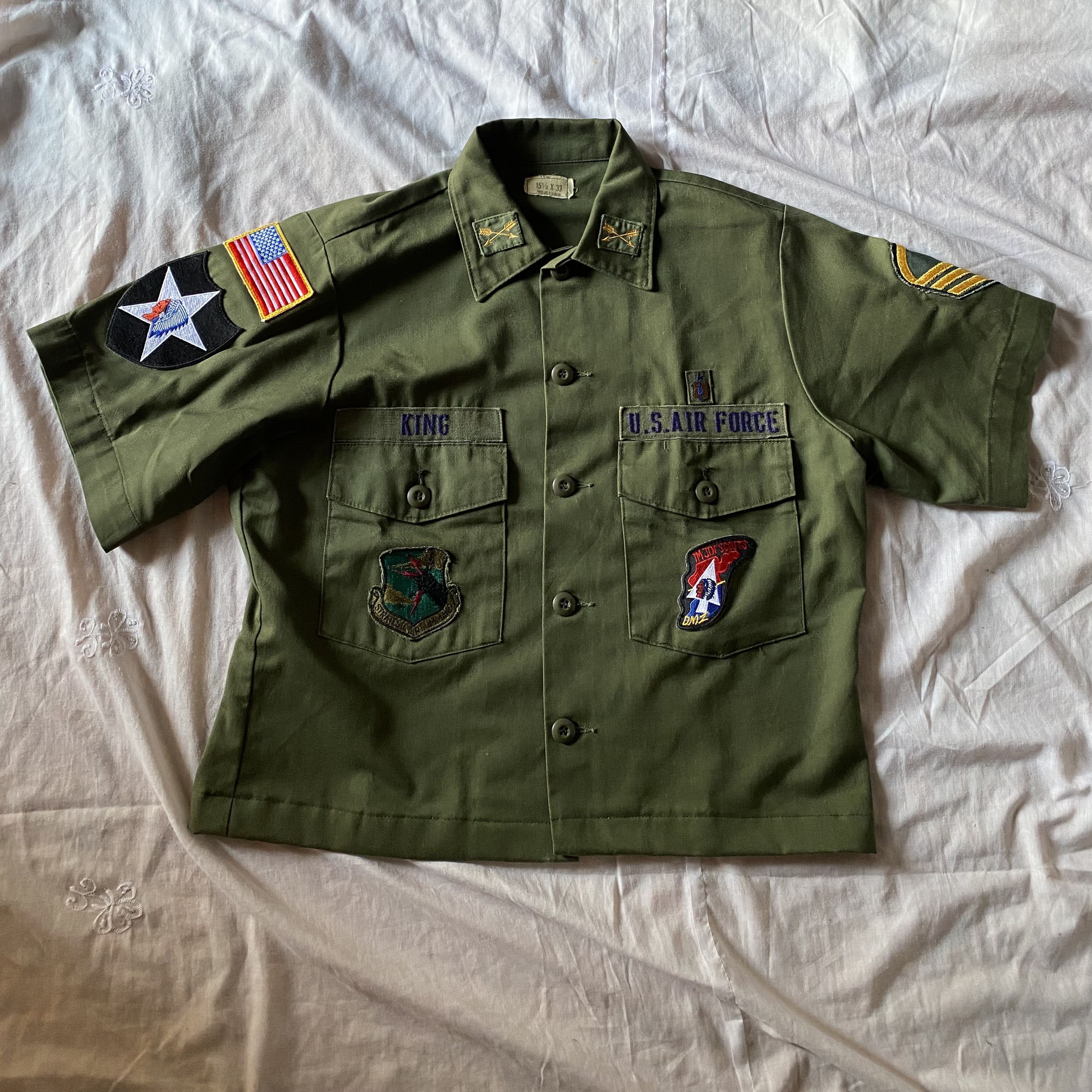 Other vintage OG-507 US army shirt vietnam era Size US S / EU 44-46 / 1 - 3 Thumbnail