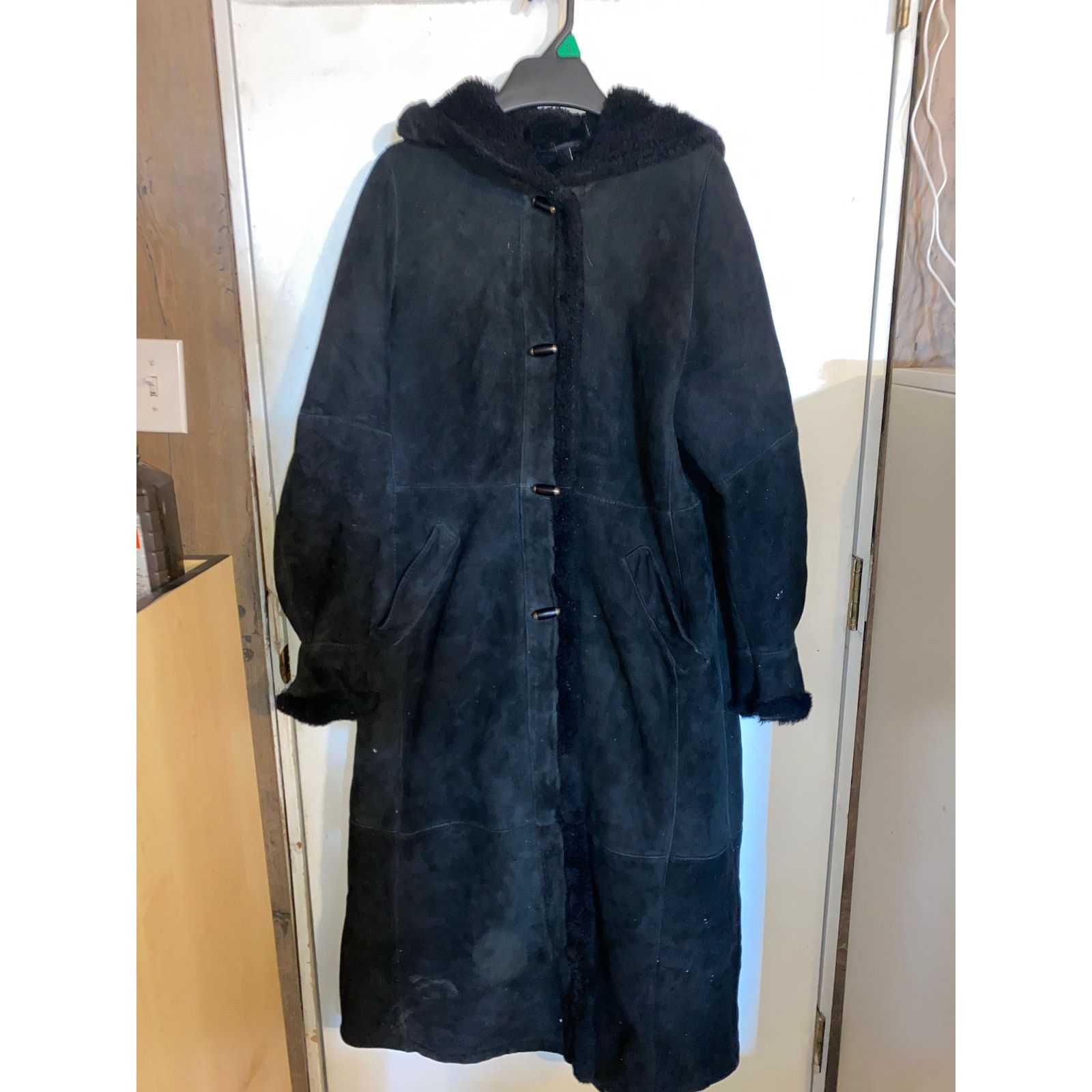 REMAIN Birger Christensen Birger Christensen Saks Fifth Avenue Fur Coat Black Size L / US 10 / IT 46 - 1 Thumbnail