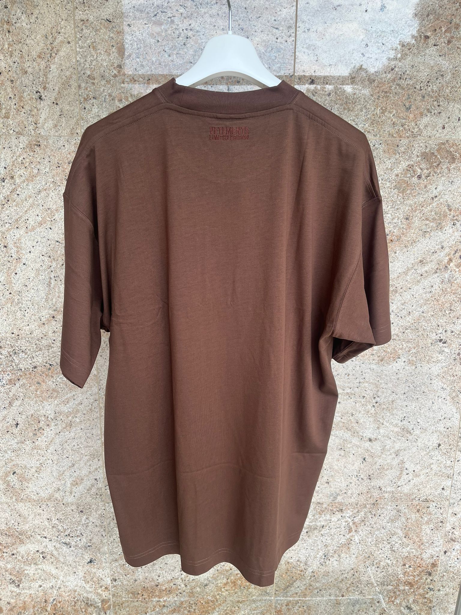 Vetements Sweet Logo T-Shirt SS in Chocolate Size US M / EU 48-50 / 2 - 13 Thumbnail