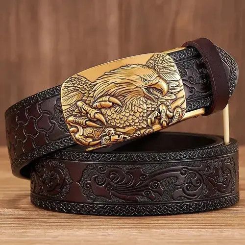 VIBE 120cm Top Eagle Casual Belt Size ONE SIZE - 5 Thumbnail