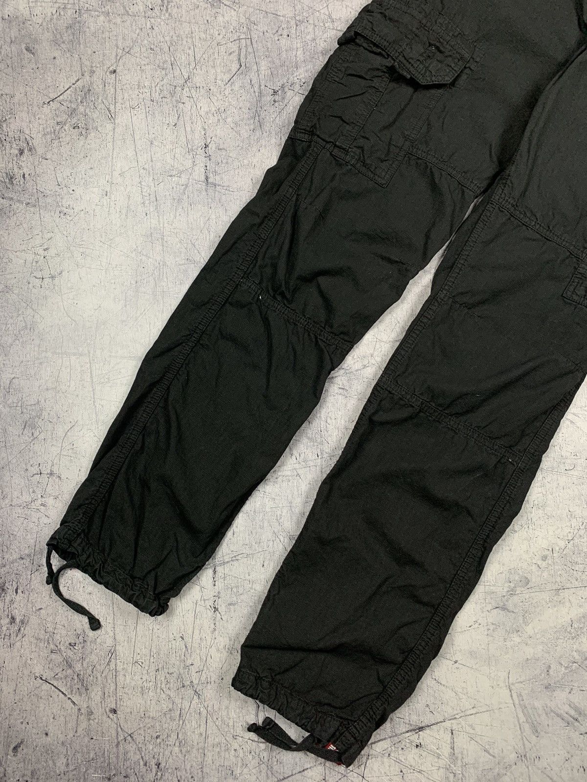 Alpha Industries × Vintage Vintage Alpha Industries Tactical Bondage Cargo Pants Y2K Size US 33 - 3 Thumbnail