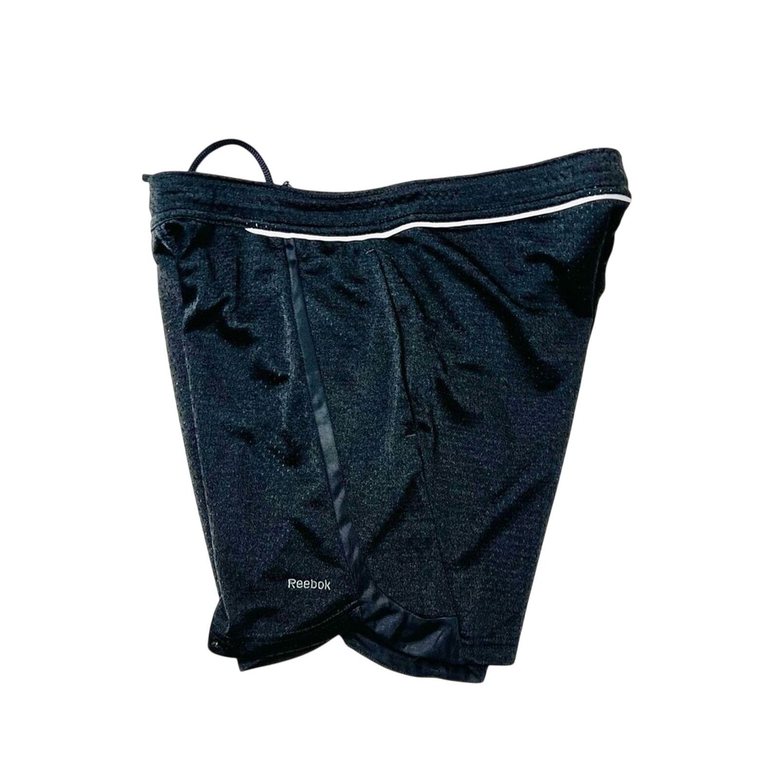 Reebok Reebok Black PlayDry Moisture Wicking 6" Mesh Shorts MEDIUM Size US 32 / EU 48 - 6 Thumbnail