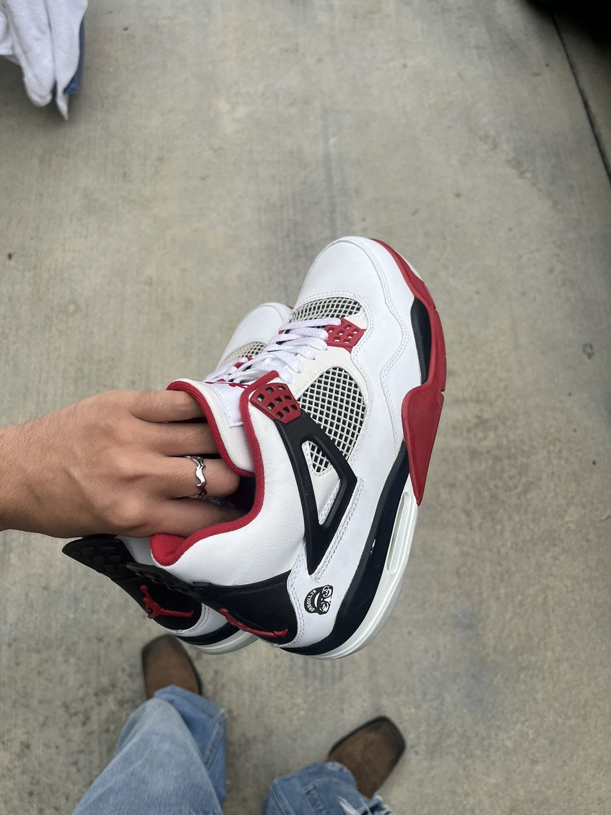 Jordan Brand × Vintage Jordan 4 Vintage Mars Blackmons Size US 8.5 / EU 41-42 - 12 Thumbnail