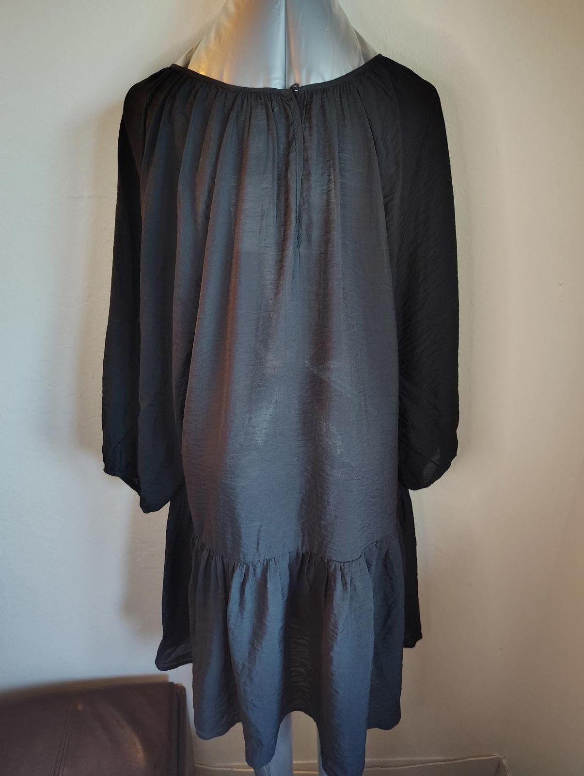 H&M H&M Chic Black Bohemian Style Dress NWT One Size Size ONE SIZE - 4 Thumbnail