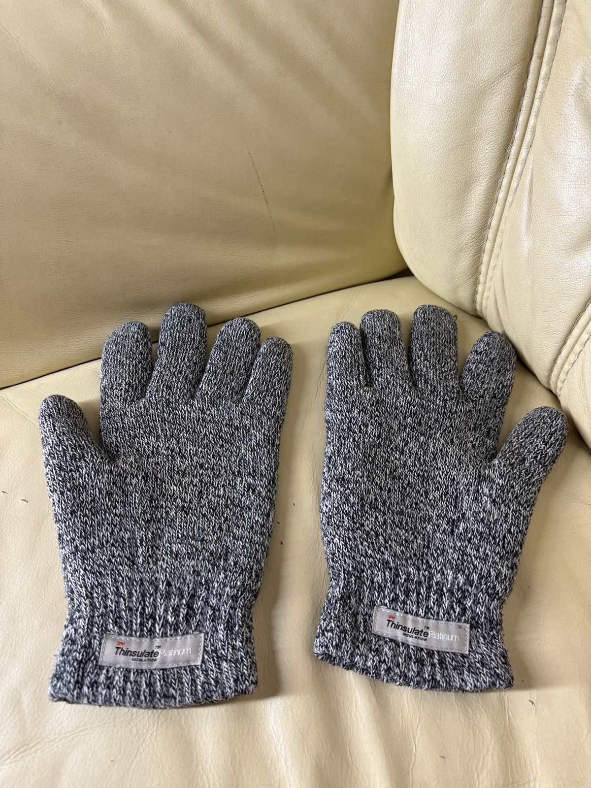 Carhartt Wip Carhartt WIP Scott Gloves Thinsulate Platinum Size ONE SIZE - 5 Thumbnail