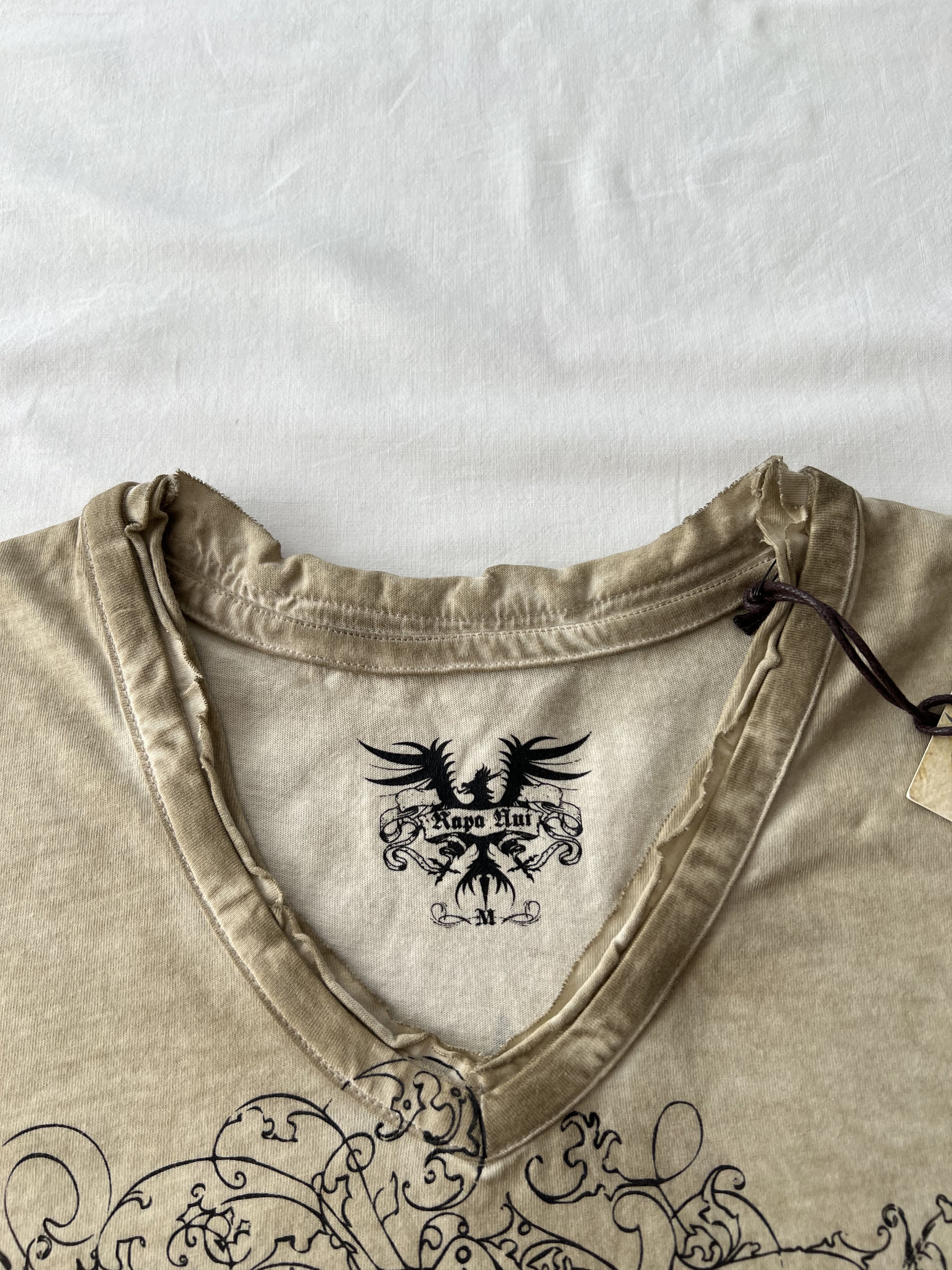 Affliction Affliction Style Rapa Nui Eagle Skull Y2K T-shirt Size US M / EU 48-50 / 2 - 10 Thumbnail