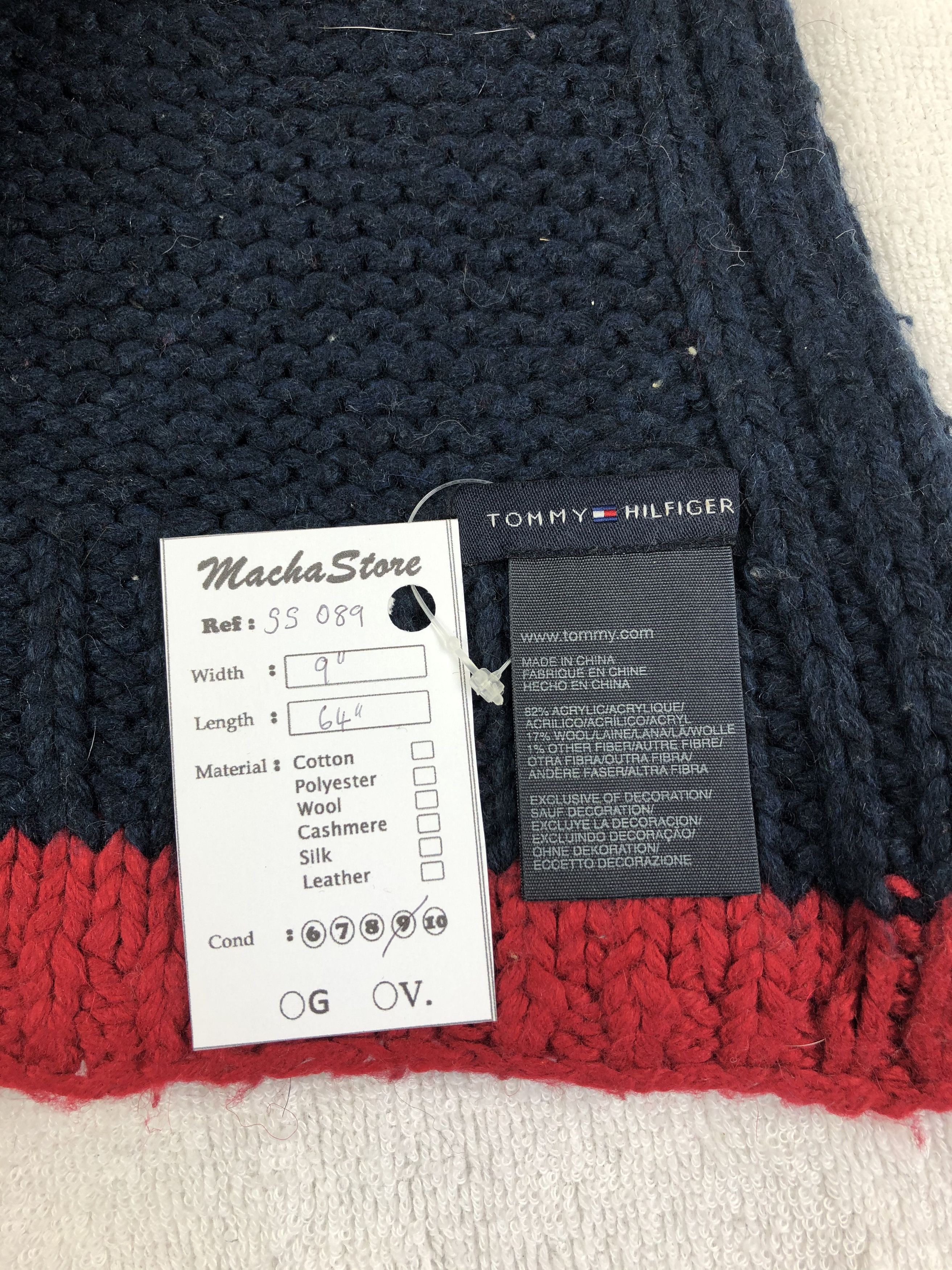 Tommy Hilfiger Tommy Hilfiger Scarf / Muffler / Neckwear Size ONE SIZE - 4 Thumbnail