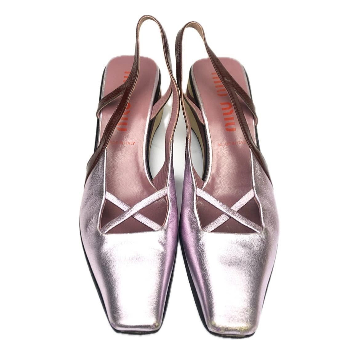 Miu Miu Miu Miu SS00 sport heels Size US 9.5 / IT 39.5 - 3 Thumbnail