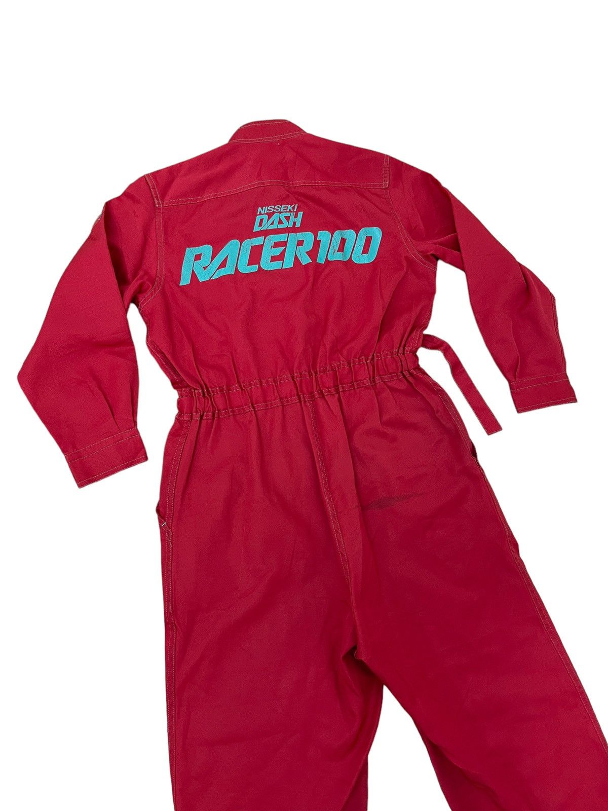 Japanese Brand Jumpsuit Vtg 90s Nisseki Dash Racer Overalls 5🟩2 Size US 32 / EU 48 - 1 Thumbnail