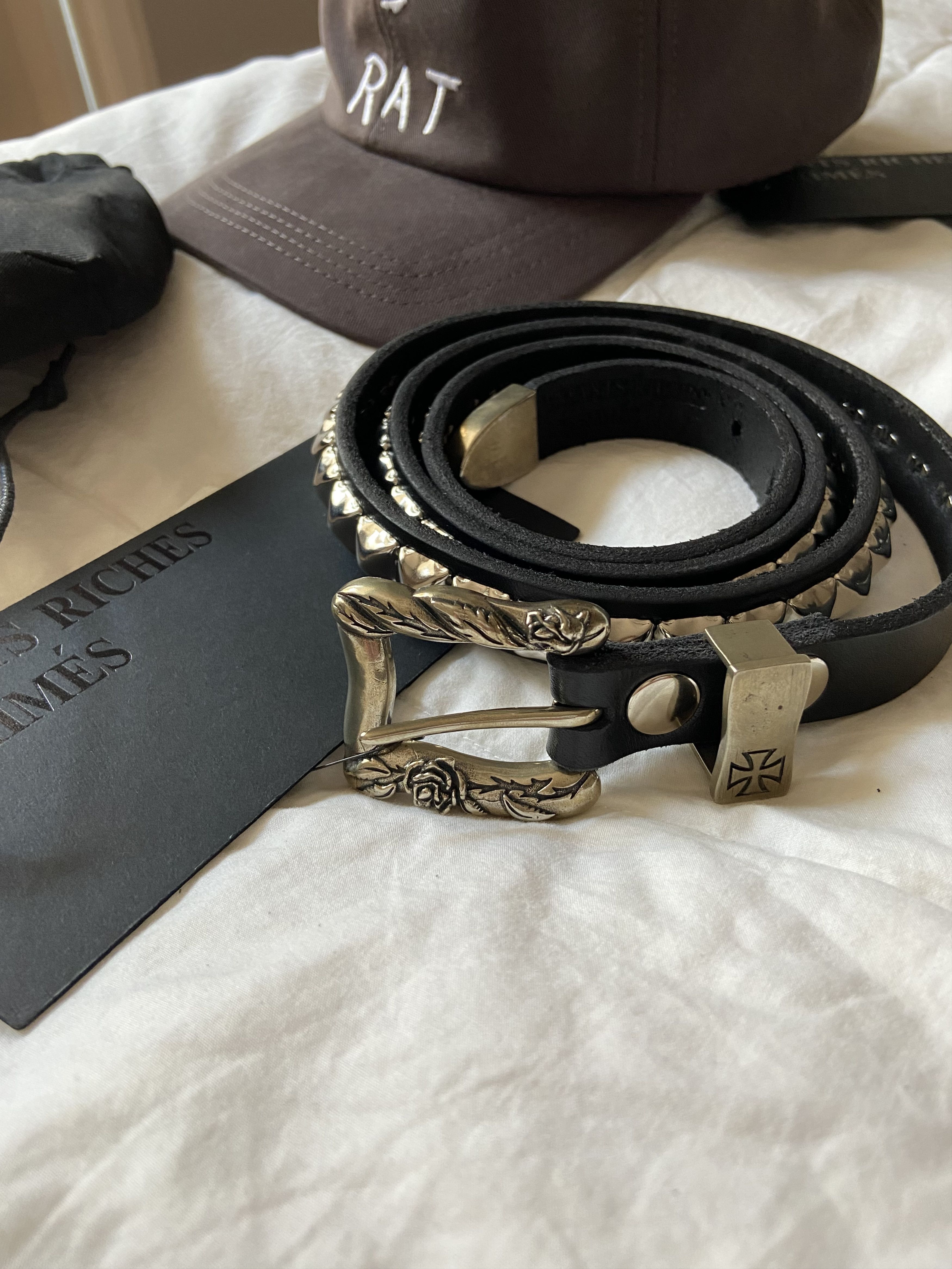 Enfants Riches Deprimes New ERD Enfants Riches Deprimes Belt In Black Size 40 - 2 Thumbnail