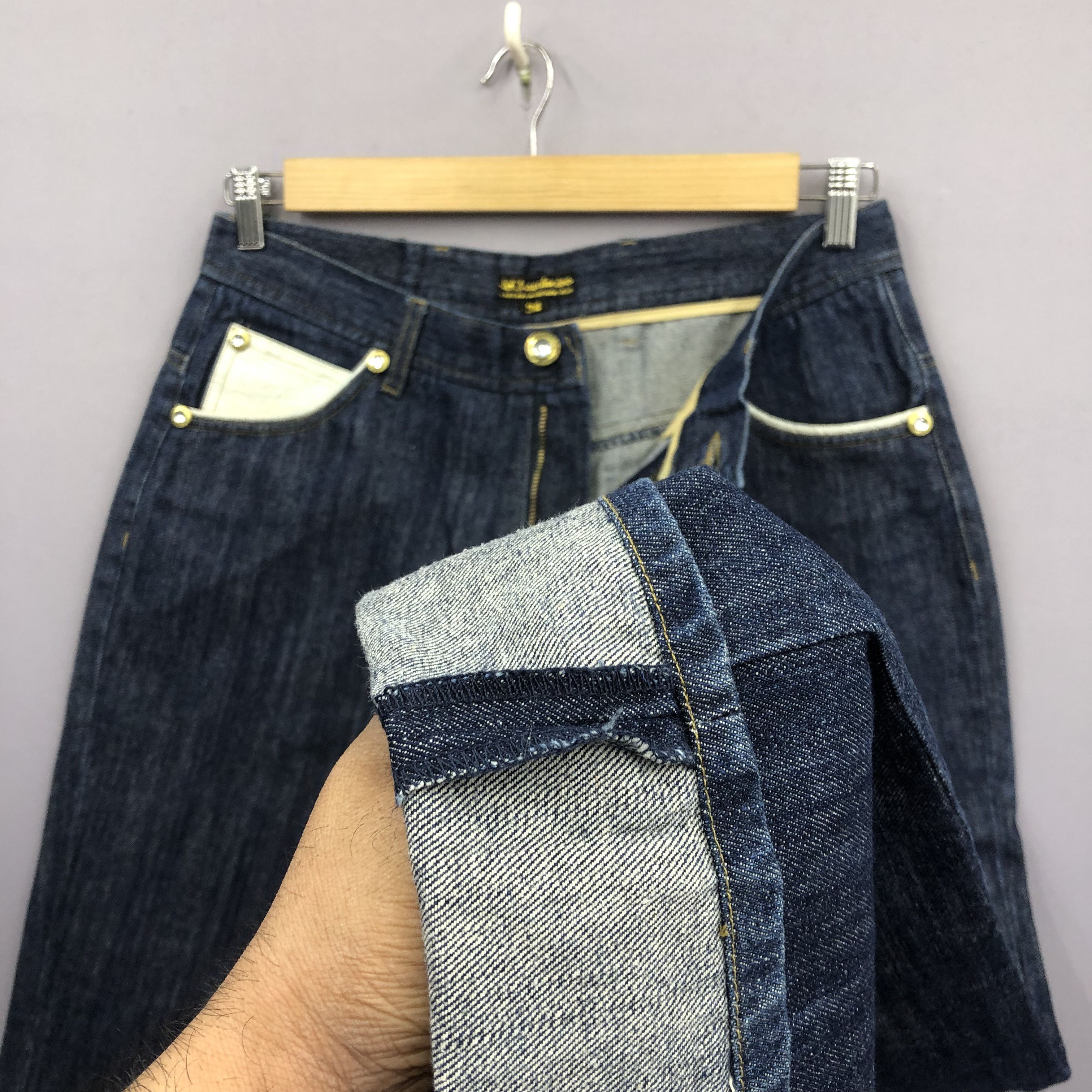 Japanese Brand Crazy Vintage Y2K/2000s Baggy Japanese JNCO Style Jean Denim Size US 34 / EU 50 - 8 Thumbnail