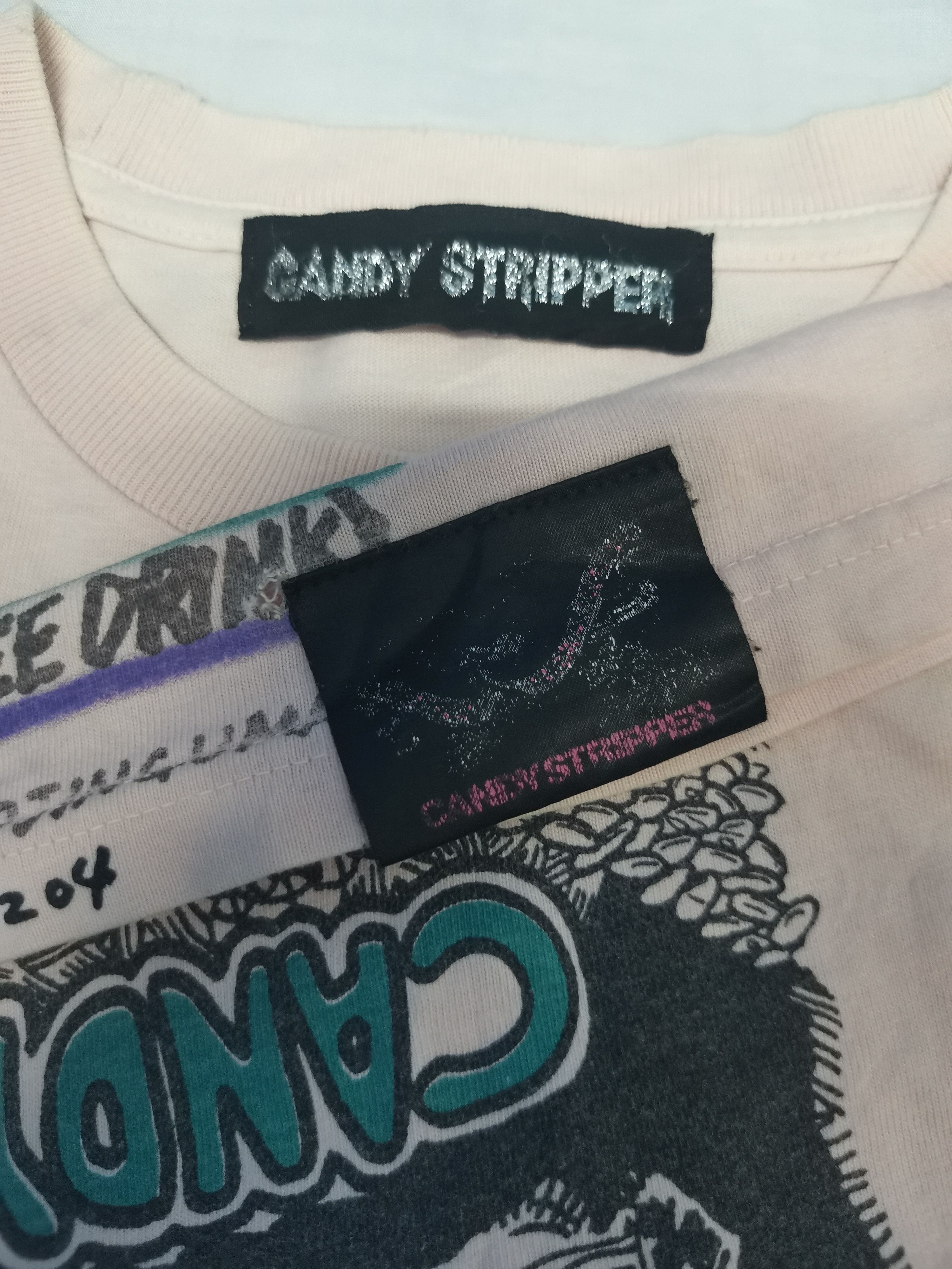 Seditionaries Vintage Candy Stripper Japan punk Tee Seditionaries Ministry Size US M / EU 48-50 / 2 - 4 Thumbnail
