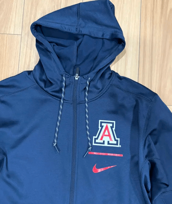 Nike Arizona Wildcats Nike Therma Fit Campus Hoodie Jacket Blue Size US M / EU 48-50 / 2 - 2 Thumbnail