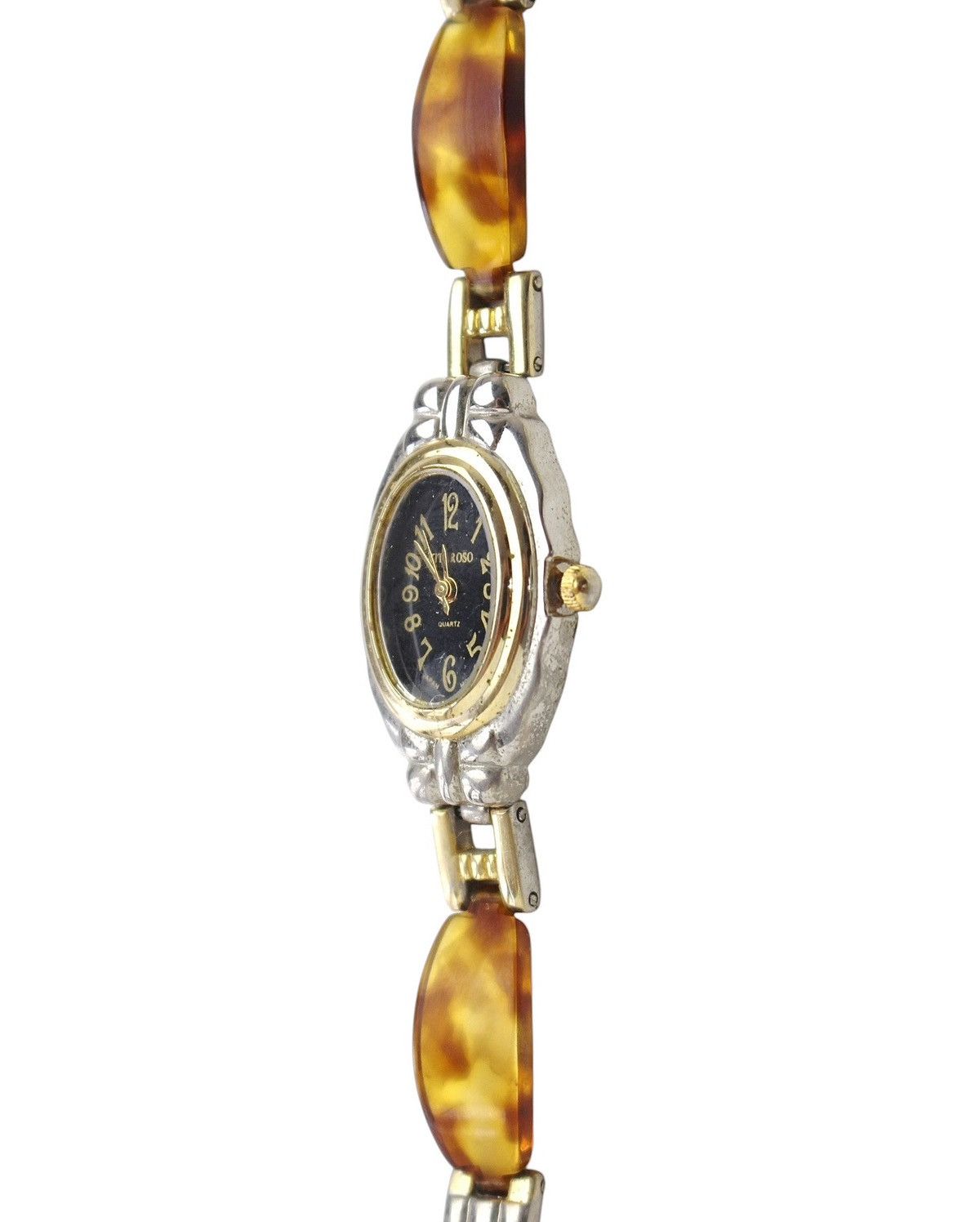 Vintage 2000S VITAROSO JAPAN MOVT TORTOISESHELL BANGLE WATCH Size ONE SIZE - 1 Thumbnail