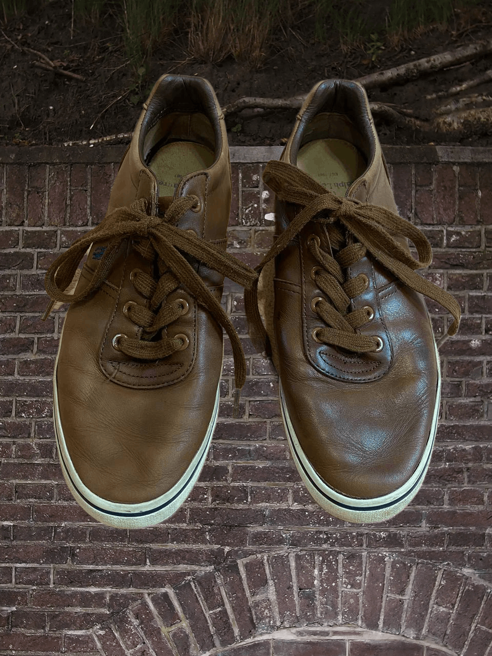 Polo Ralph Lauren POLO RALPH LAUREN SNEAKERS LEATHER CASUAL SHOES Size US 10 / EU 43 - 1 Thumbnail
