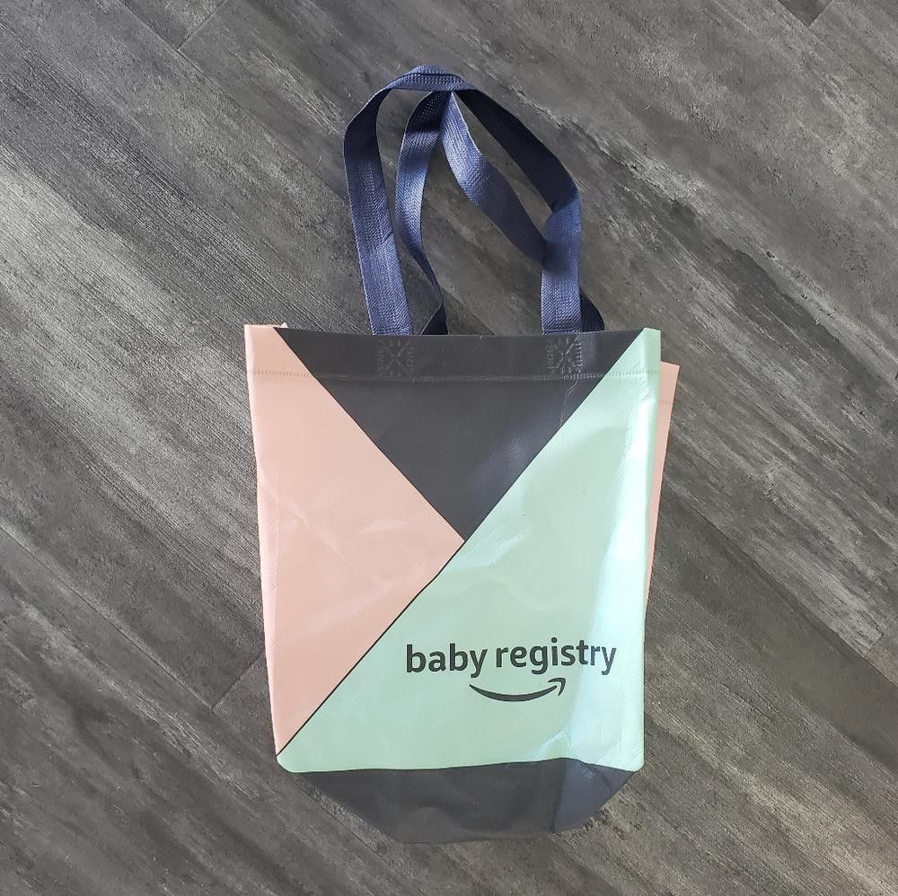 Designer Multicolored Baby Registry Small Storage Tote Size ONE SIZE - 2 Thumbnail