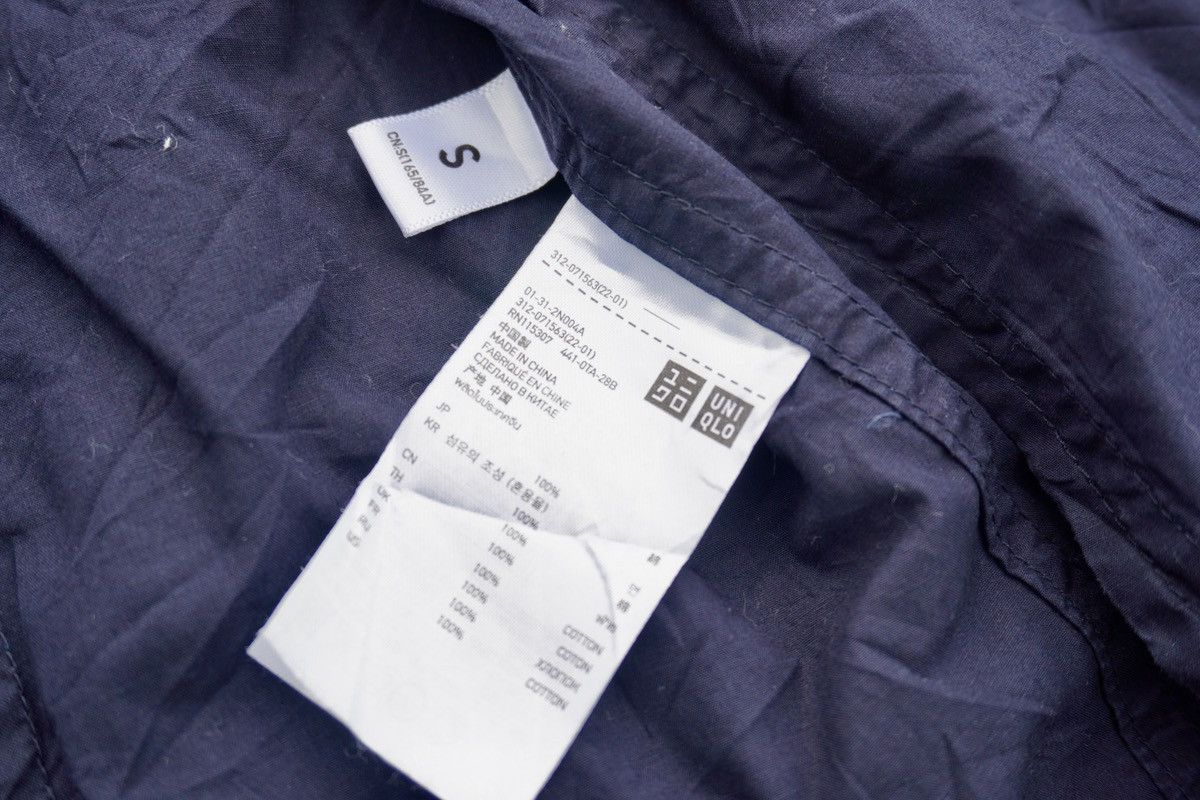 Uniqlo Uniqlo windbreaker cotton on light jacket Size US S / EU 44-46 / 1 - 11 Thumbnail