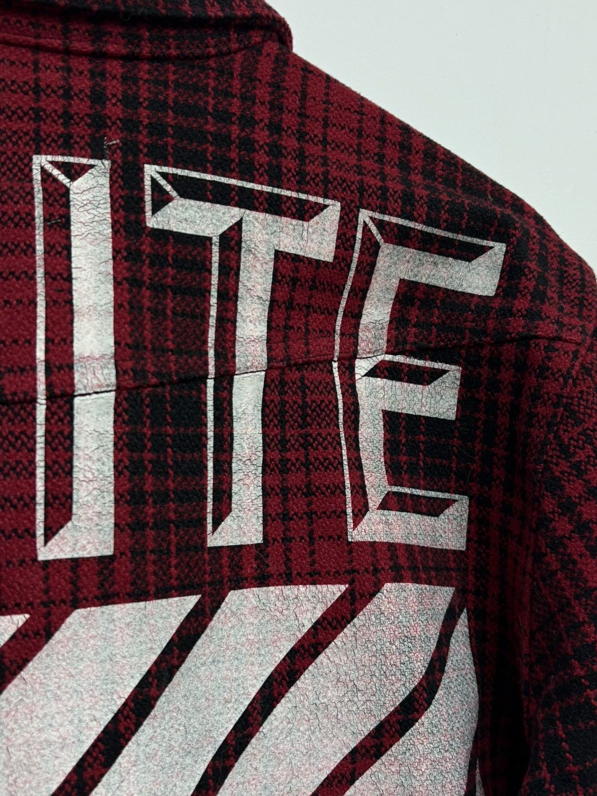 Off-White Off White Tartan Check Flannel Overshirt Jacket Button Up Size US M / EU 48-50 / 2 - 17 Thumbnail