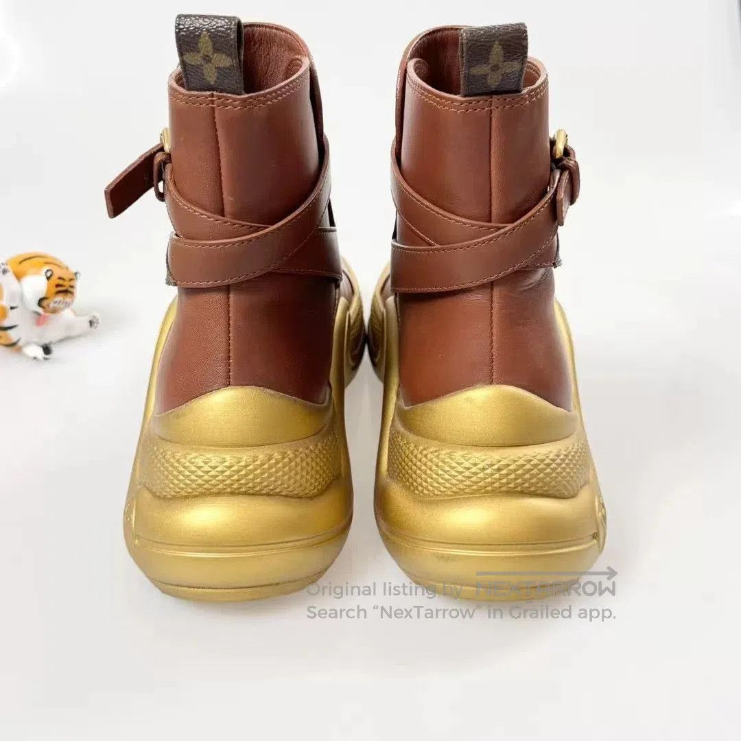 Louis Vuitton Louis Vuitton Archlight Monogram High-Top Boots. Size US 5 / IT 35 - 5 Thumbnail