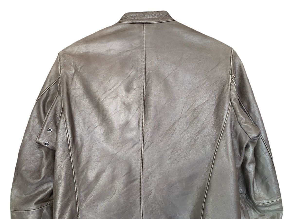 Boycott Rare🔥BOYCOTT Leather Zipper Jacket Vintage Size US S / EU 44-46 / 1 - 13 Thumbnail