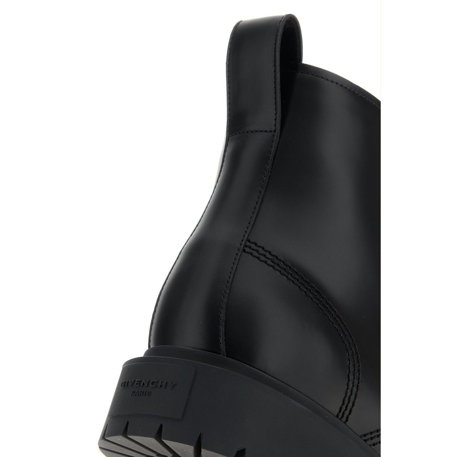 Givenchy GIVENCHY Lace Black Leather Ankle Boots New & Authentic (Wom Size US 11 / IT 41 - 4 Thumbnail