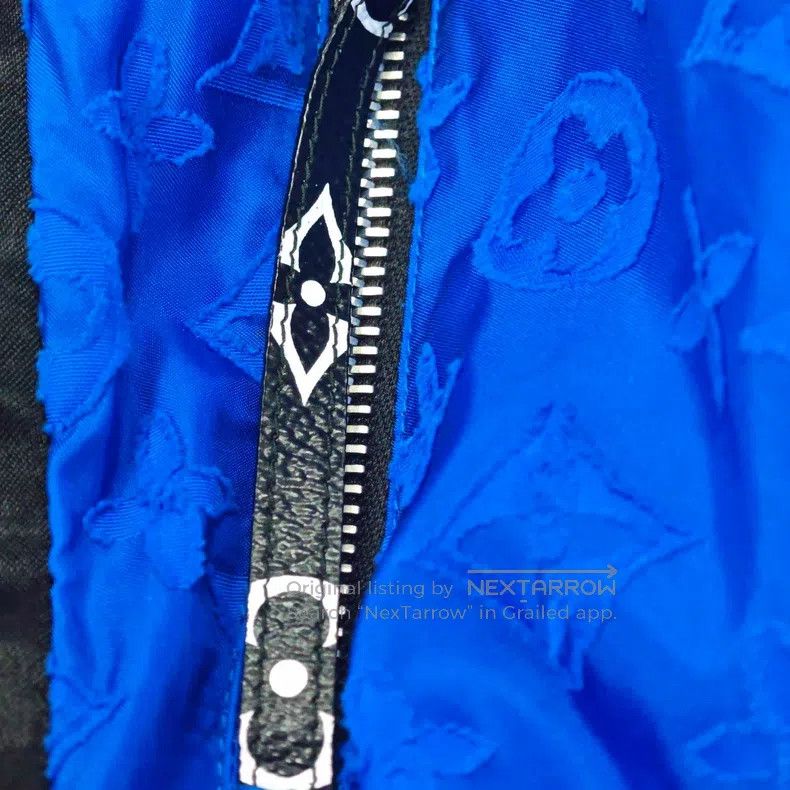 Louis Vuitton Louis Vuitton Royal blue dark stripe full logo drawstring Size US 36 / EU 52 - 8 Thumbnail