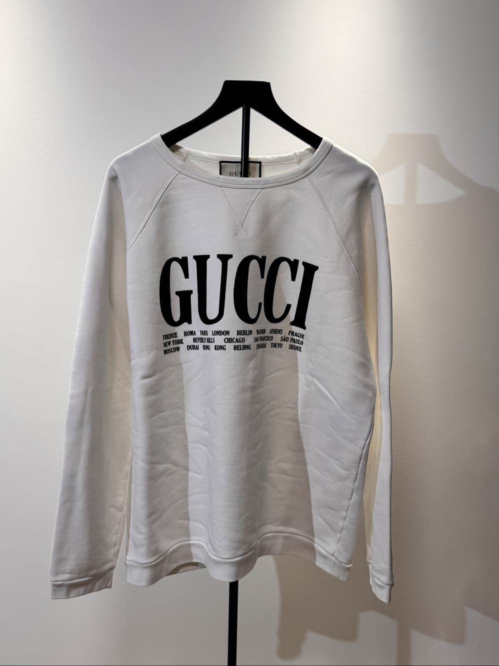 Gucci Gucci City Print Sweatshirt Size L Size US L / EU 52-54 / 3 - 1 Thumbnail