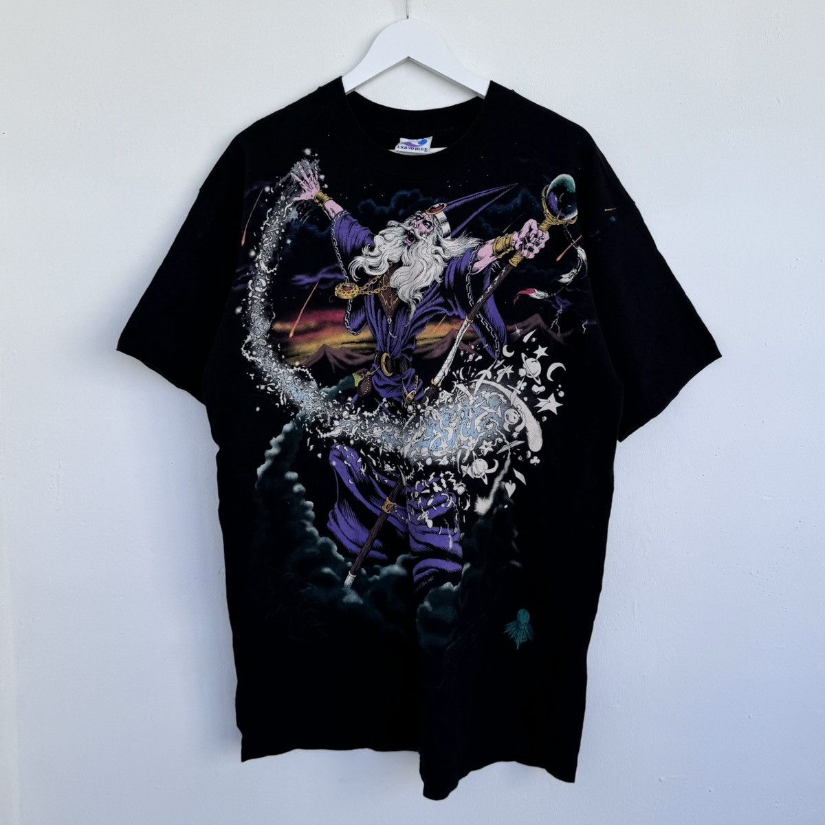 Liquid Blue × Vintage Liquid Blue T-Shirt 1994 Rare Size US XL / EU 56 / 4 - 1 Thumbnail