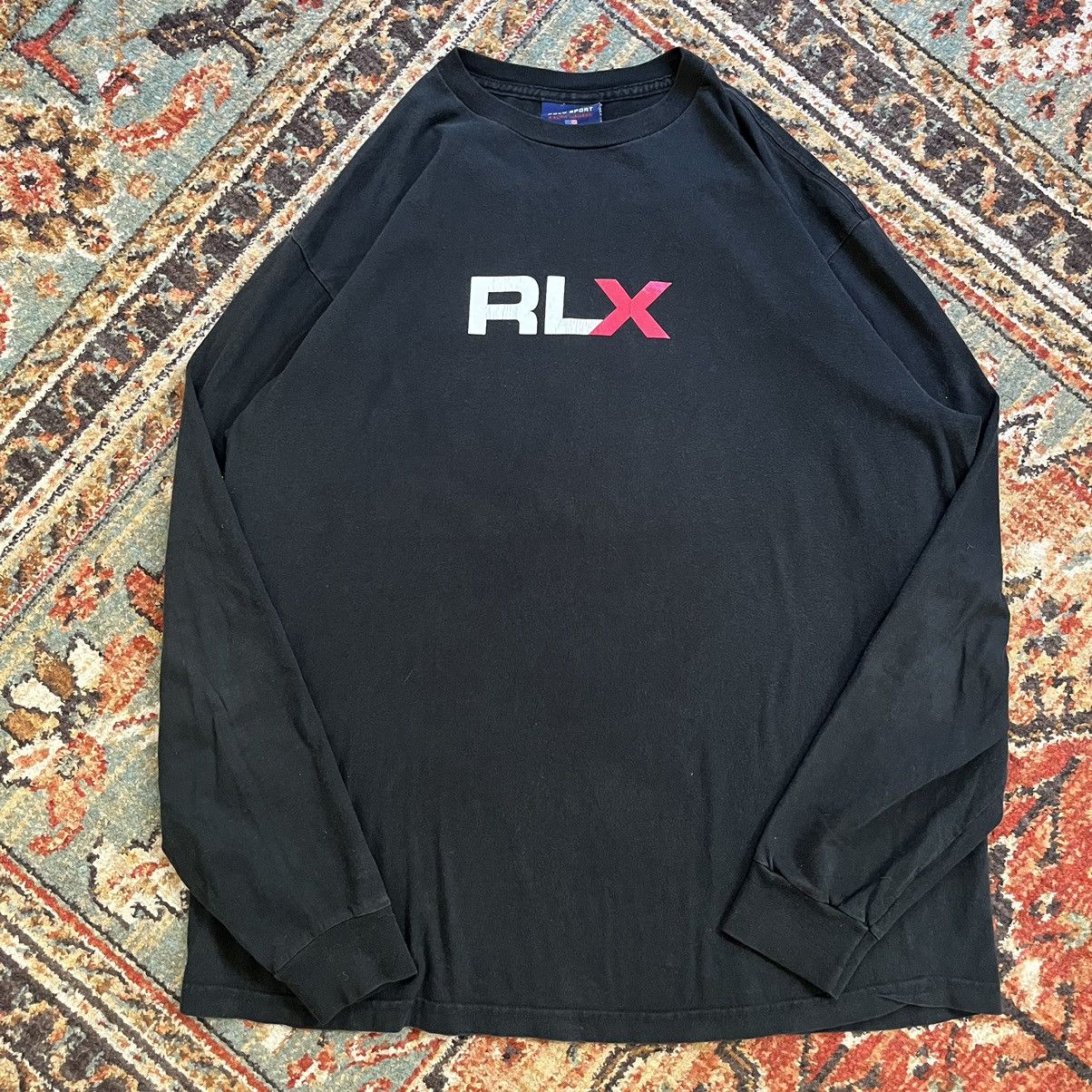 Vintage Polo Sport RLX Center Logo Promo L/S T-Shirt