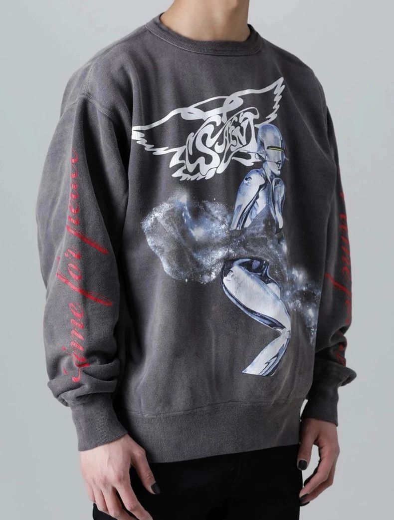 Saint Michael Saint Michael HajimeSorayama Long Sleeve Co-branded Sweate Size US L / EU 52-54 / 3 - 6 Thumbnail
