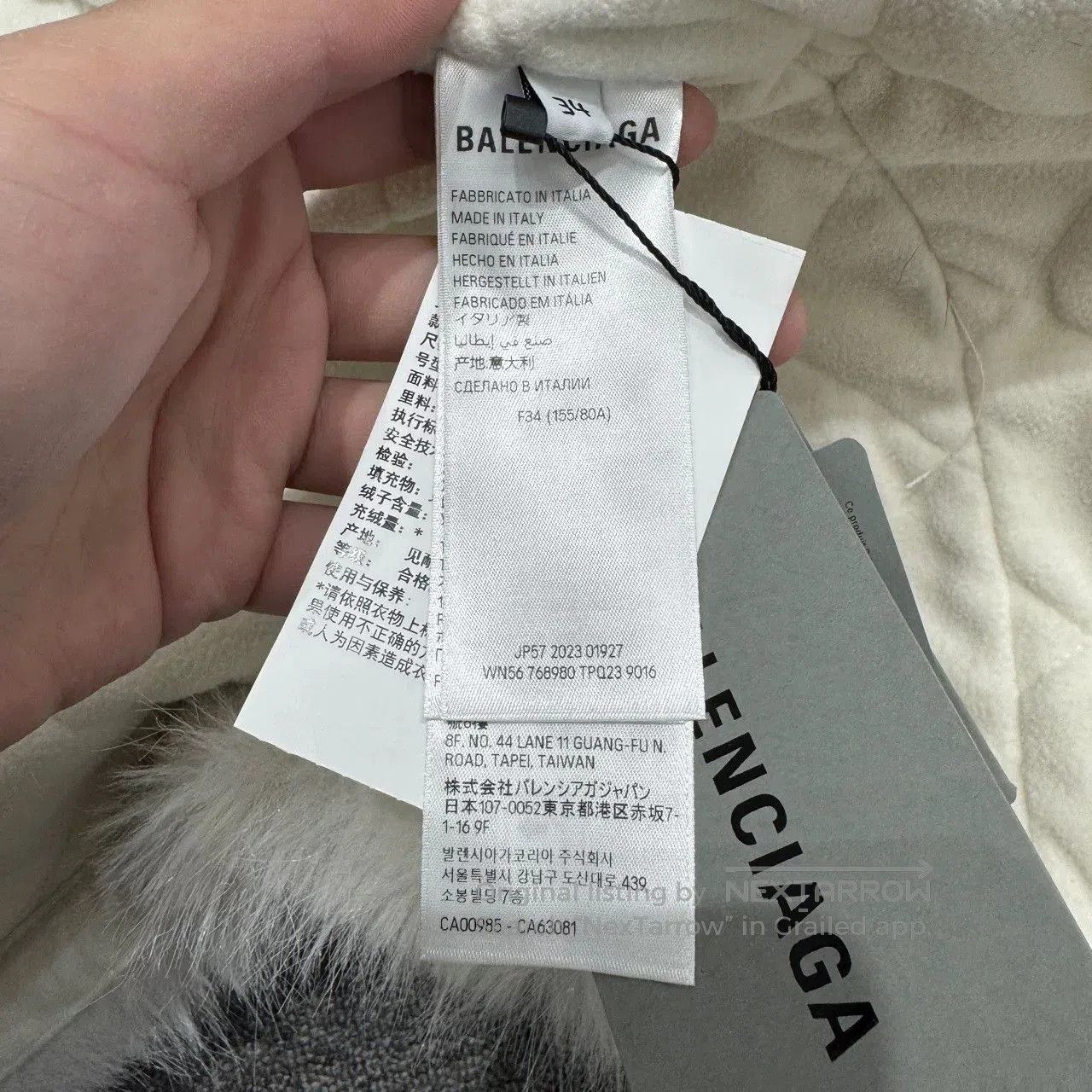 Balenciaga Balenciaga Runway Fur Coat. Size US XS / EU 42 / 0 - 4 Thumbnail