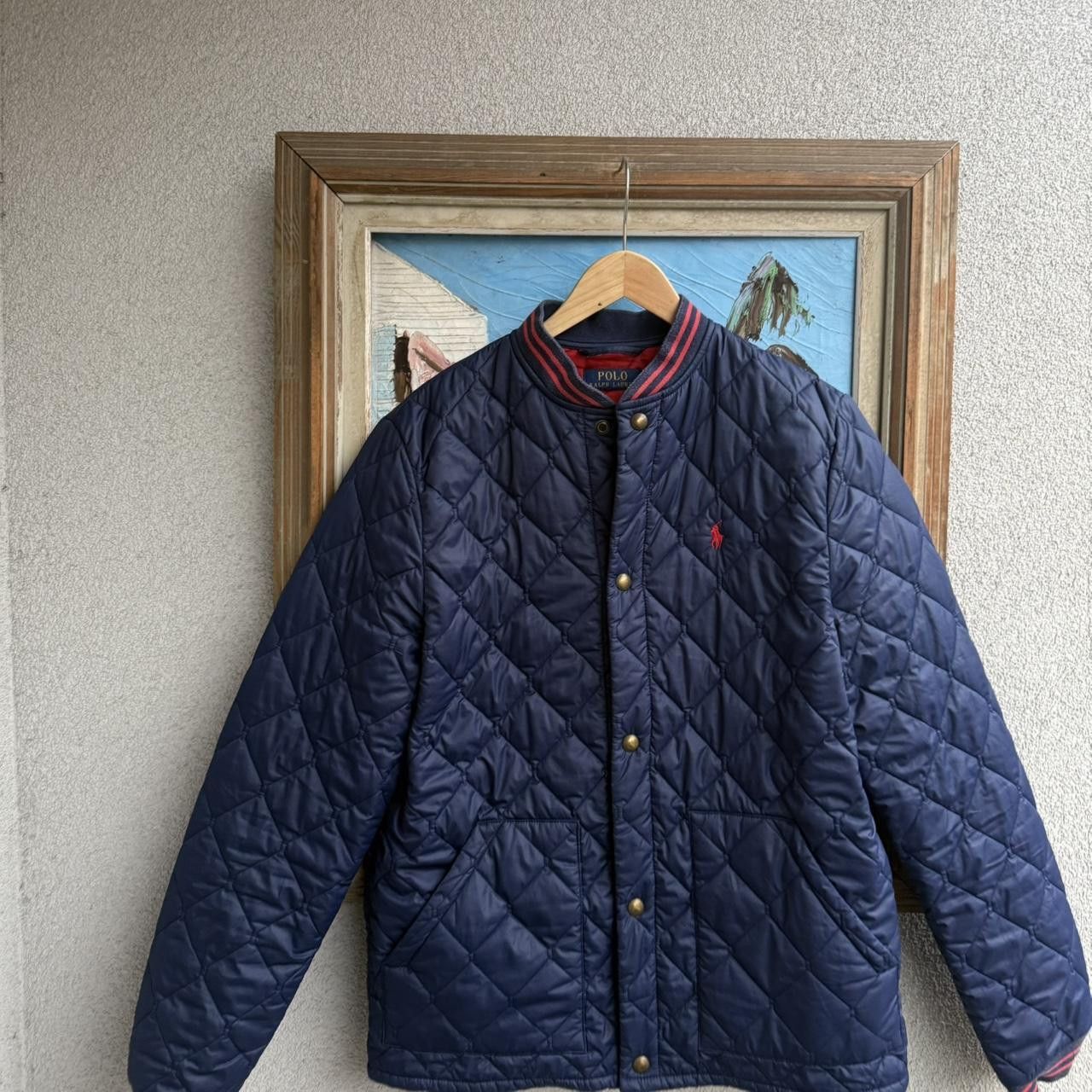 Polo Ralph Lauren Ralph Lauren Polo Quillted Jacket Navy Preppy Size US S / EU 44-46 / 1 - 3 Thumbnail