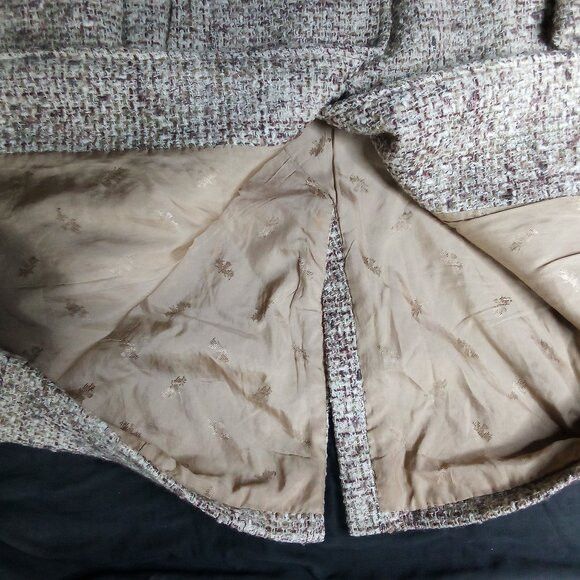 Vintage 60s Gala Forest Wool Overcoat Pea Coat