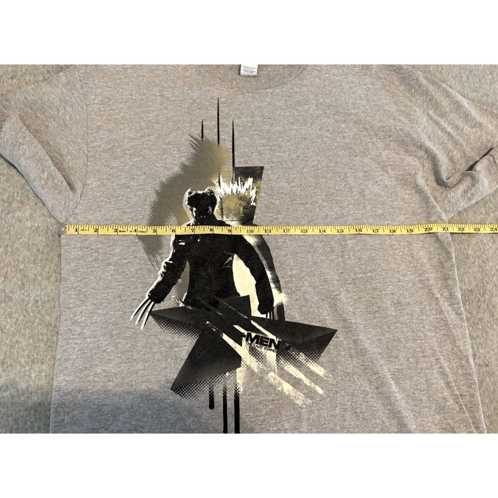 Vintage VINTAGE Marvel X-Men The Last Stand Wolverine Gray T-Shirt Mens Large Size US L / EU 52-54 / 3 - 5 Thumbnail