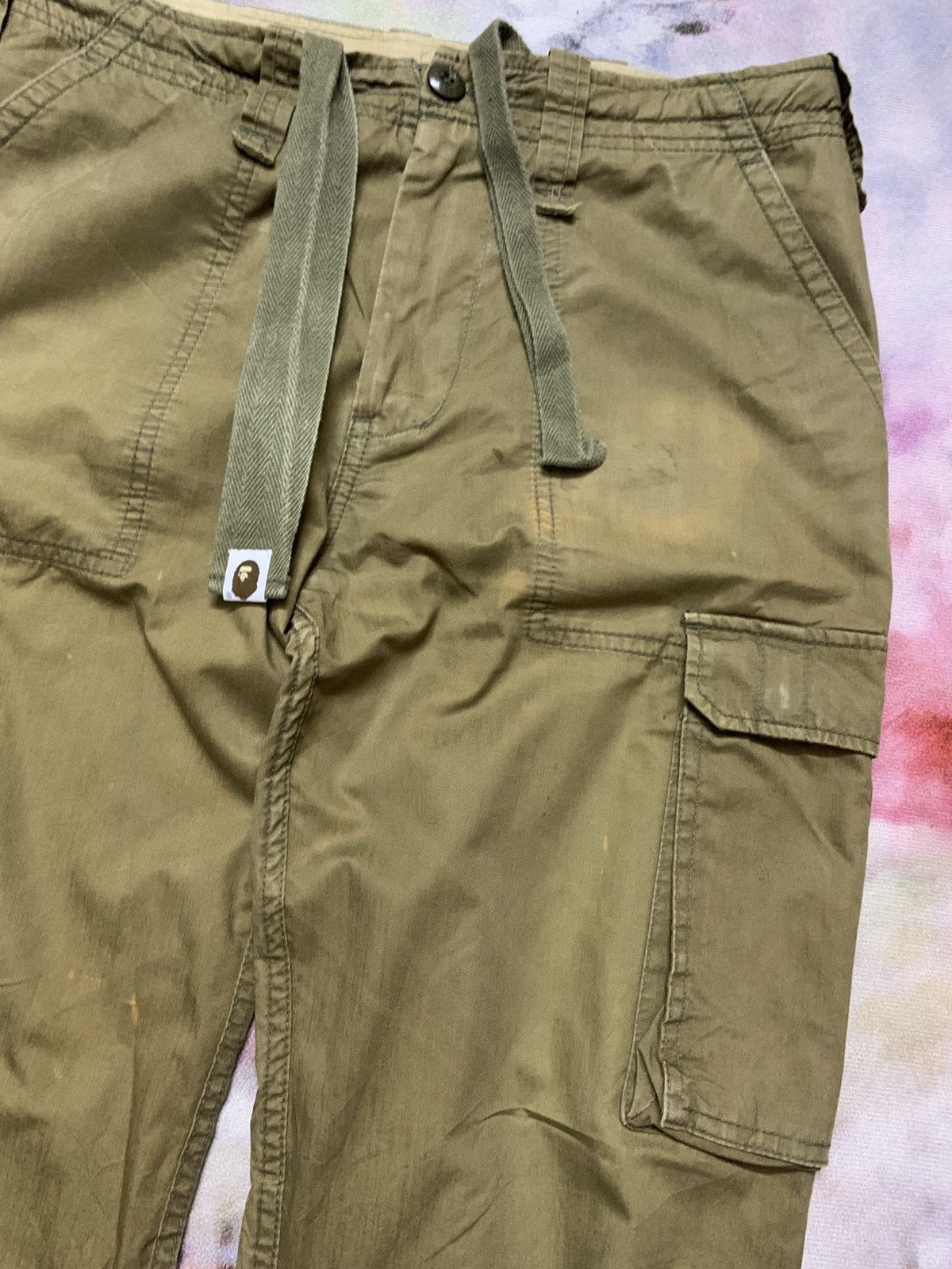 Bape Vintage Bape Cargo Military Pants Size US 32 / EU 48 - 18 Thumbnail
