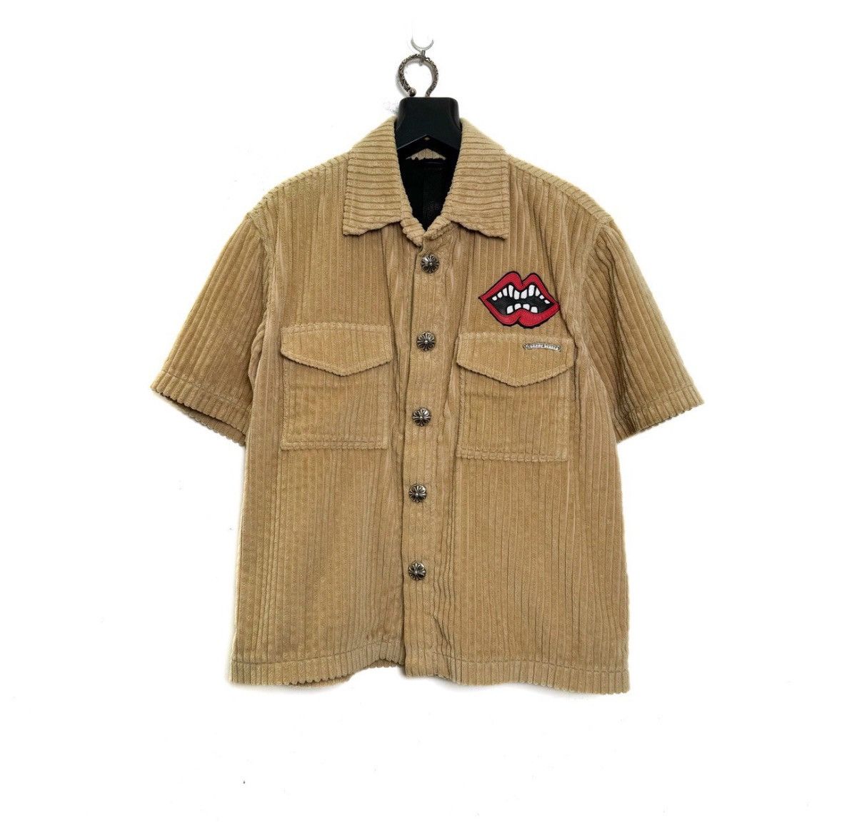 Chrome Hearts Matty boy chomper corduroy button up shirt Size US M / EU 48-50 / 2 - 1 Thumbnail