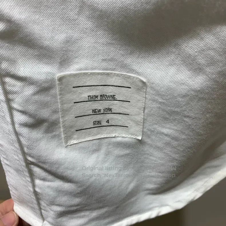 Thom Browne Thom Browne long-sleeved T-shirt Size US XL / EU 56 / 4 - 4 Thumbnail
