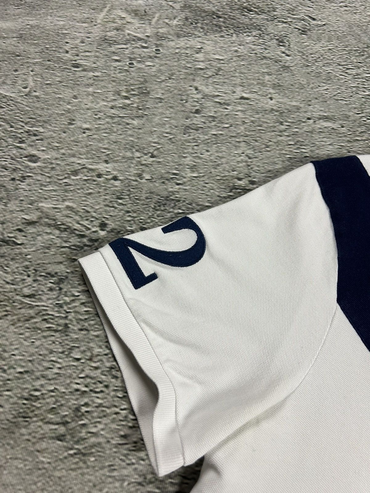 Ralph Lauren Chief Keef Polo Ralph Lauren vintage big pony white navy Size US XL / EU 56 / 4 - 4 Thumbnail