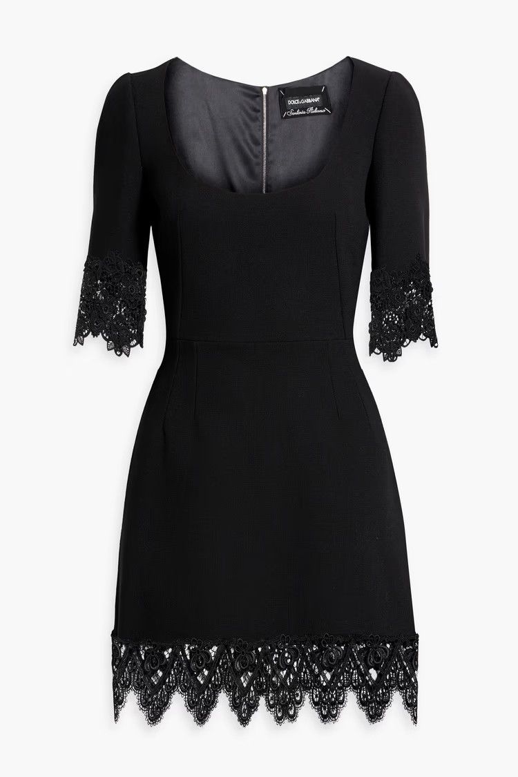 Dolce & Gabbana o1y0825 Mini Dress in Black Size M / US 6-8 / IT 42-44 - 1 Thumbnail