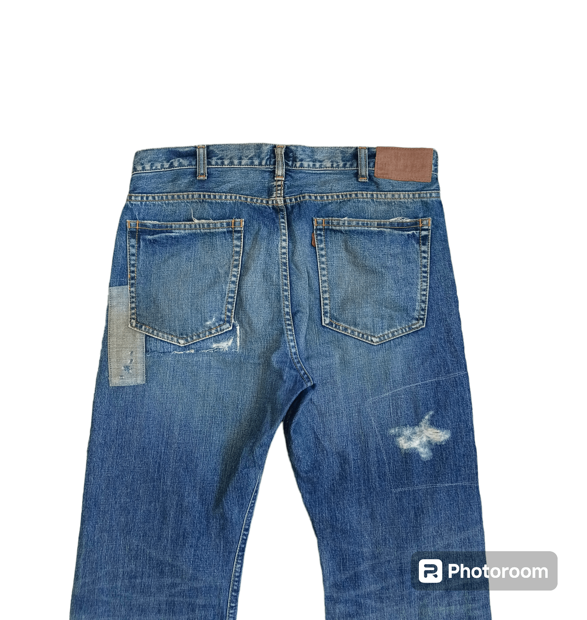 JACKROSE JACKROSE SELVEDGE PACTHWORK MADE IN JAPAN Size US 33 - 4 Thumbnail